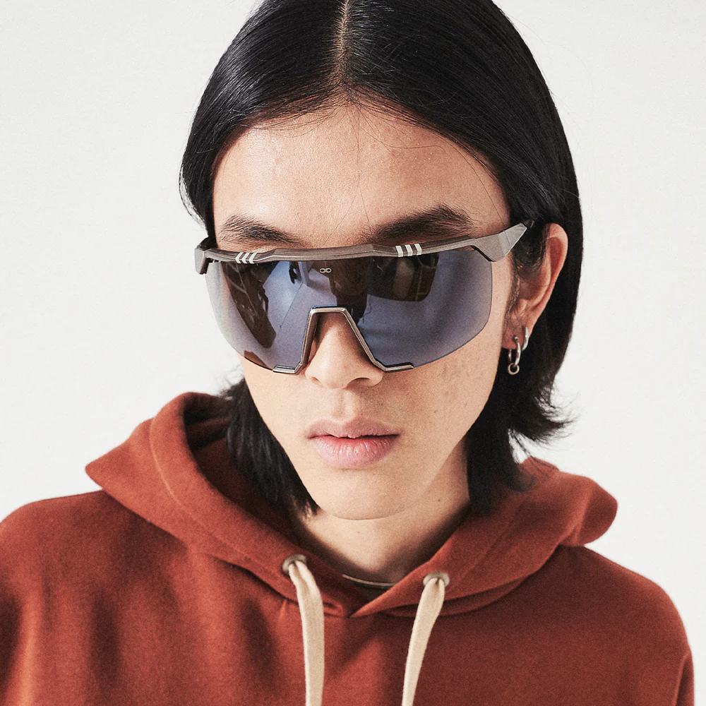 ÓCULOS DE SOL Kioto - Cinza - Lente Marrom