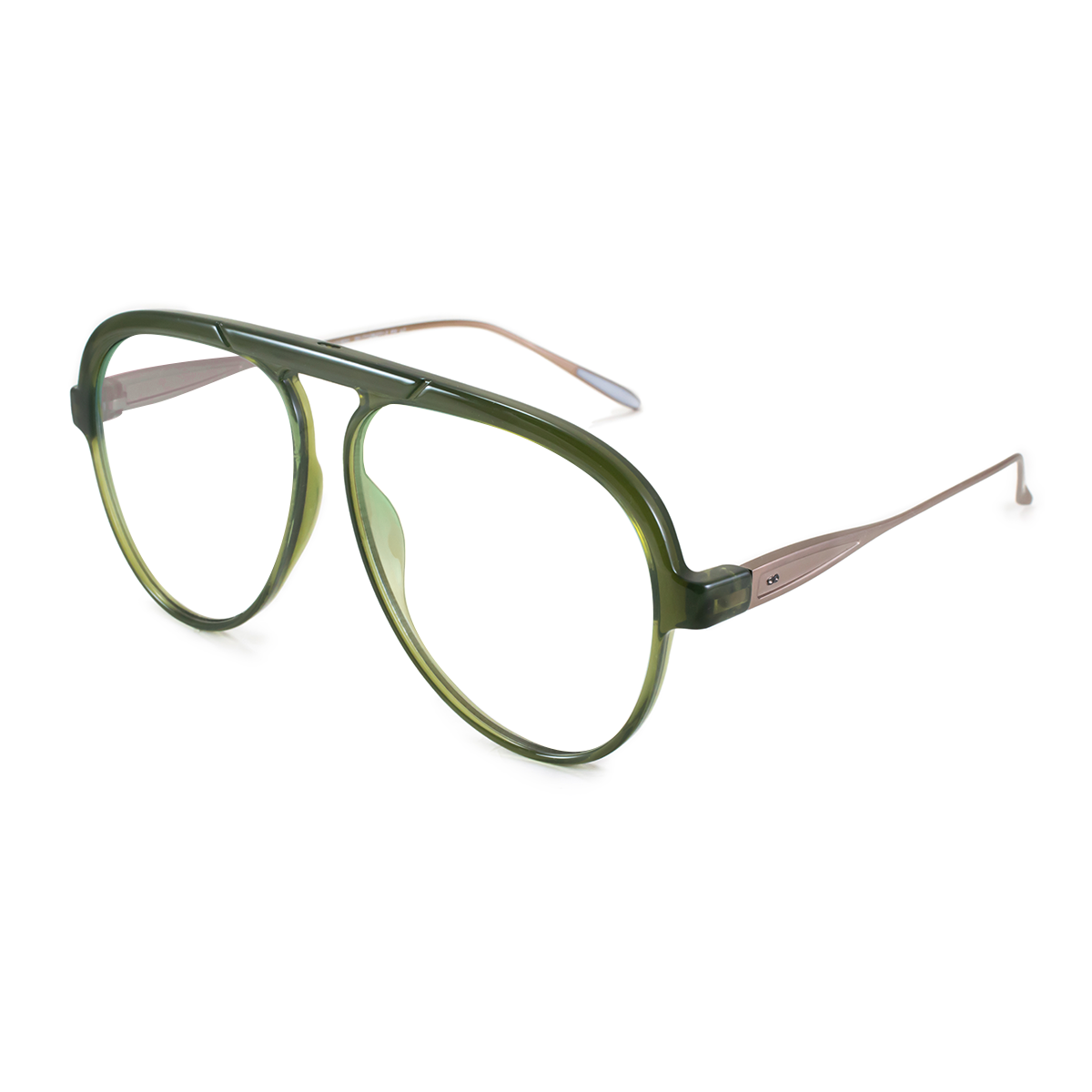 ÓCULOS DE GRAU Paris - Metal Verde Oliva