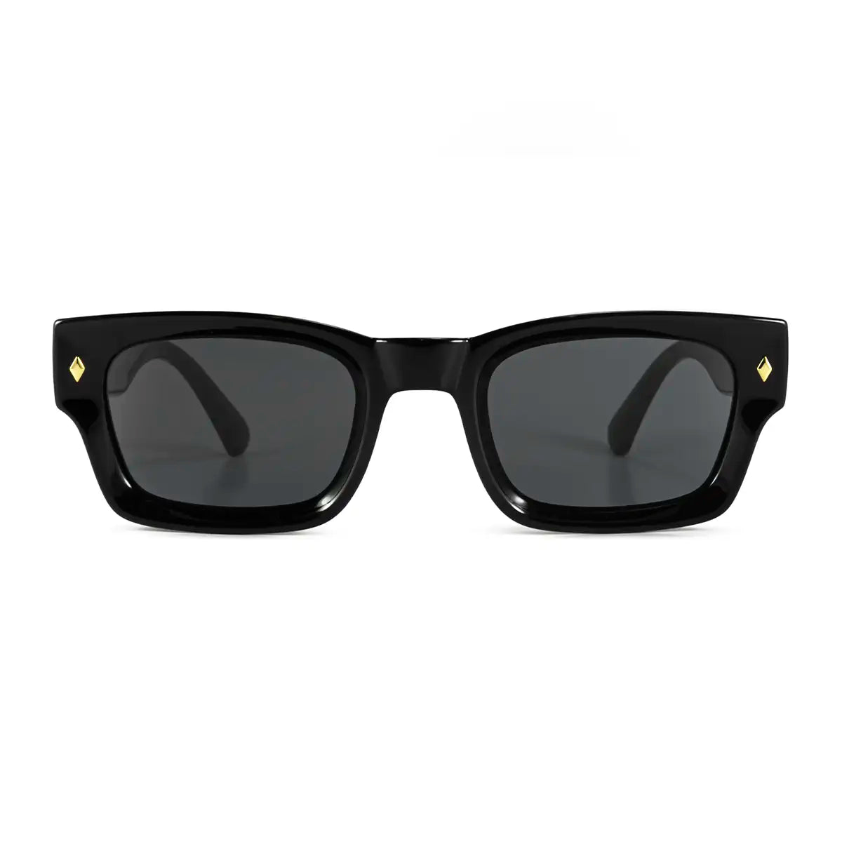 ÓCULOS DE SOL Admiration - Preto Brilhante - Lente Cinza