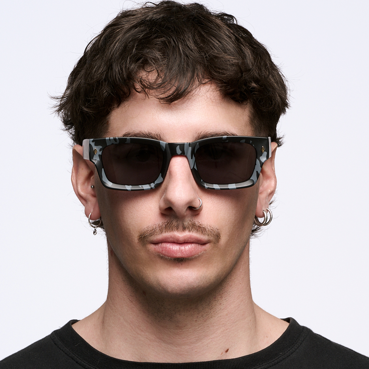 ÓCULOS DE SOL Admiration - Camuflado - Lente Cinza