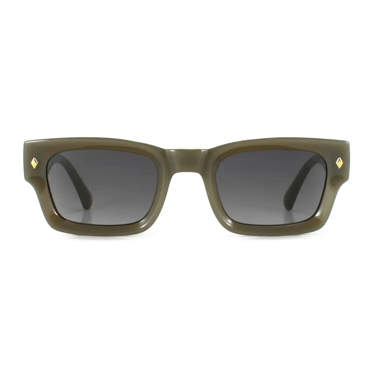 ÓCULOS DE SOL Admiration - Marrom Leitoso - Lente Cinza Degradada