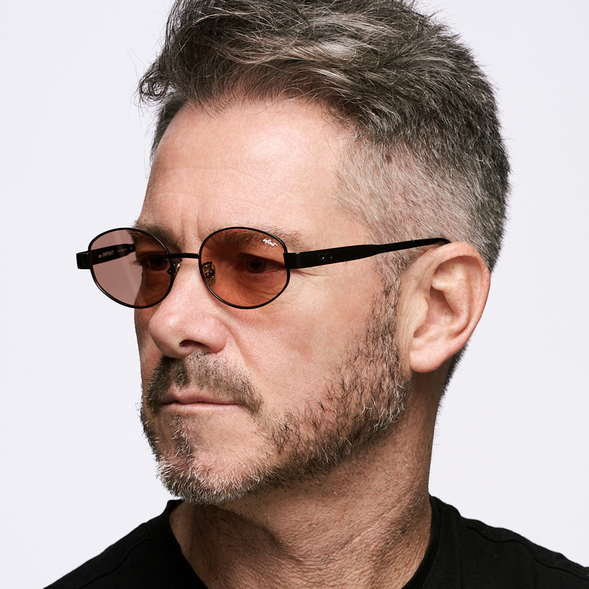 ÓCULOS DE SOL Alaska - Preto Fosco - Lente Coral