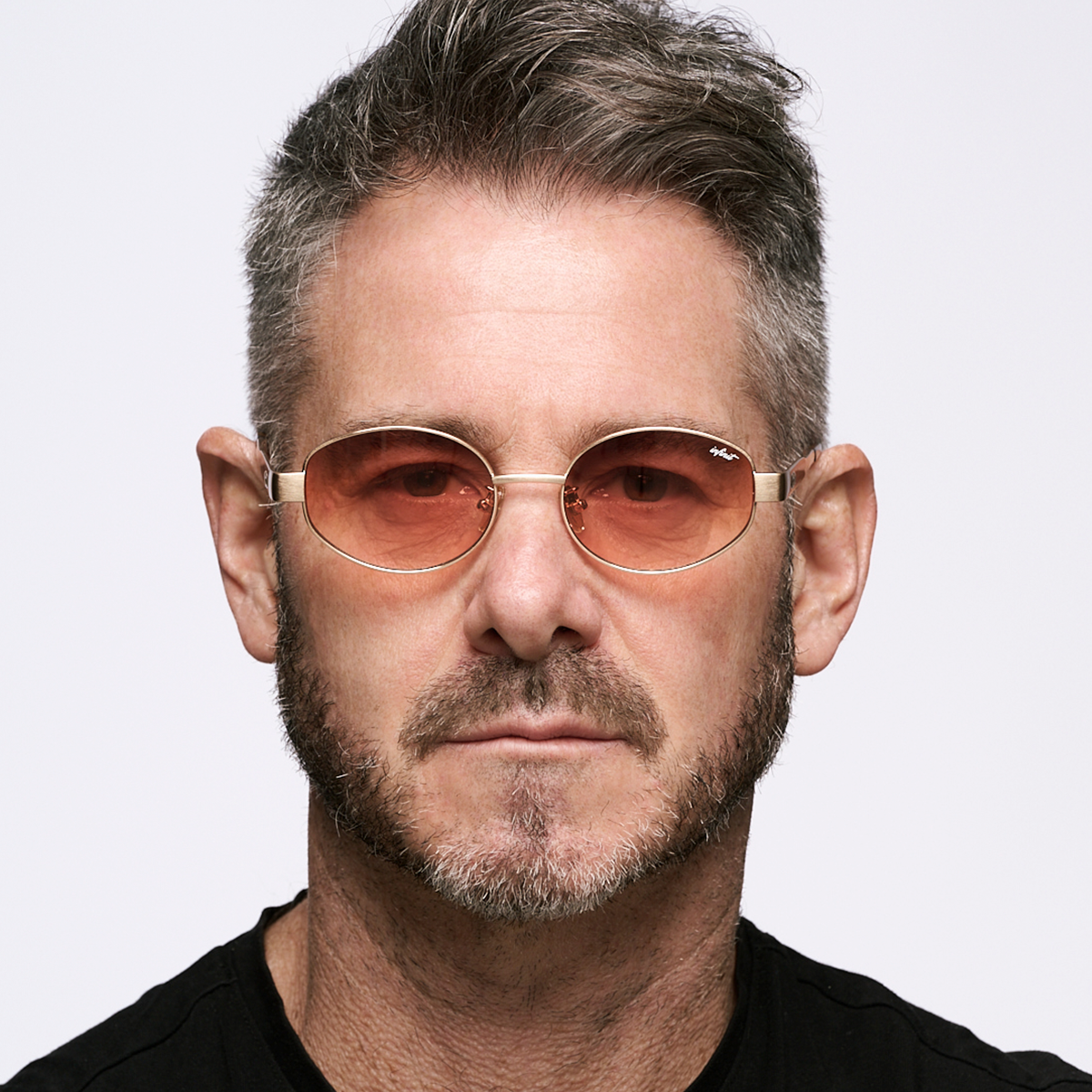 ÓCULOS DE SOL Alaska - Ouro - Lente Laranja Degradada