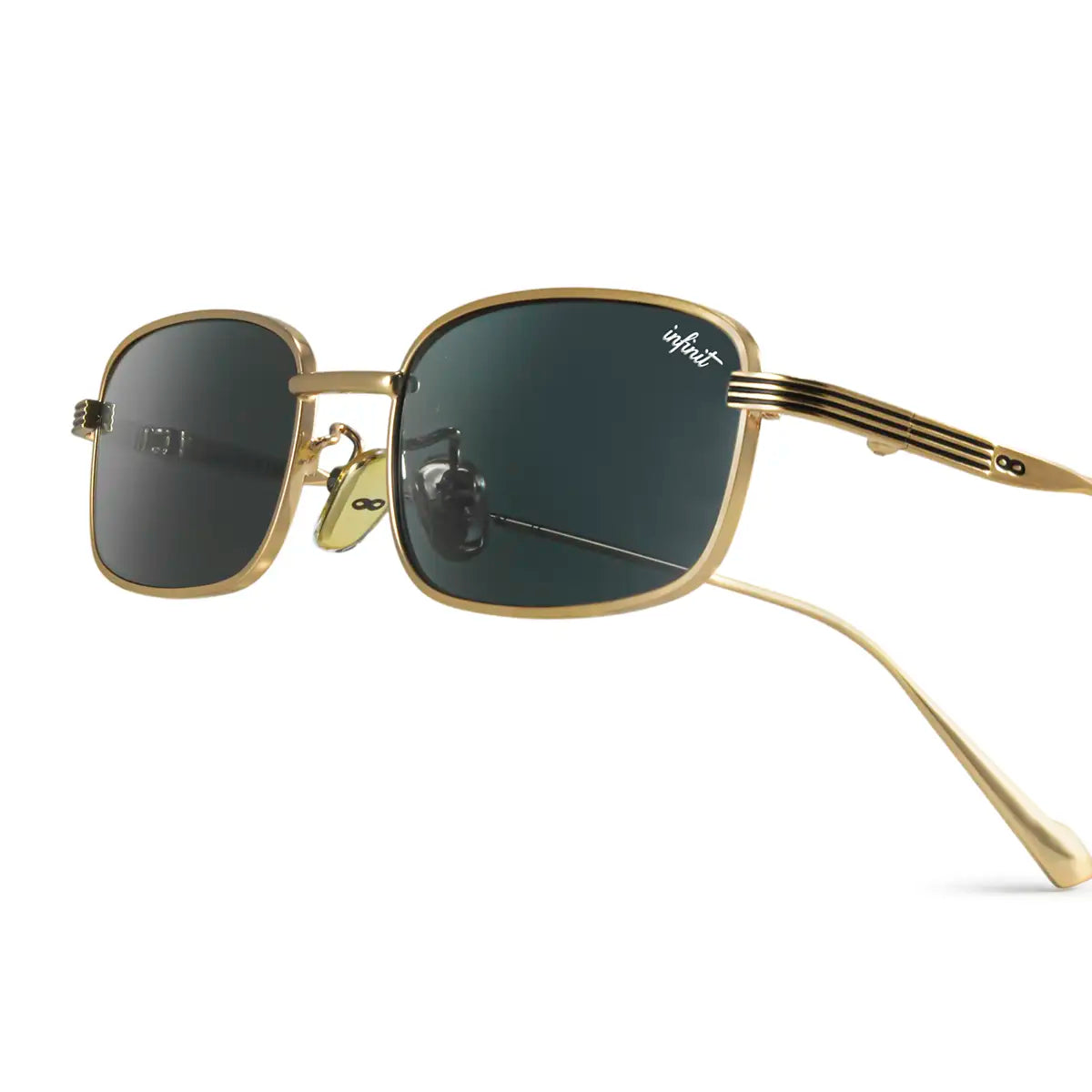 ÓCULOS DE SOL Bari - Ouro - Lente Cinza