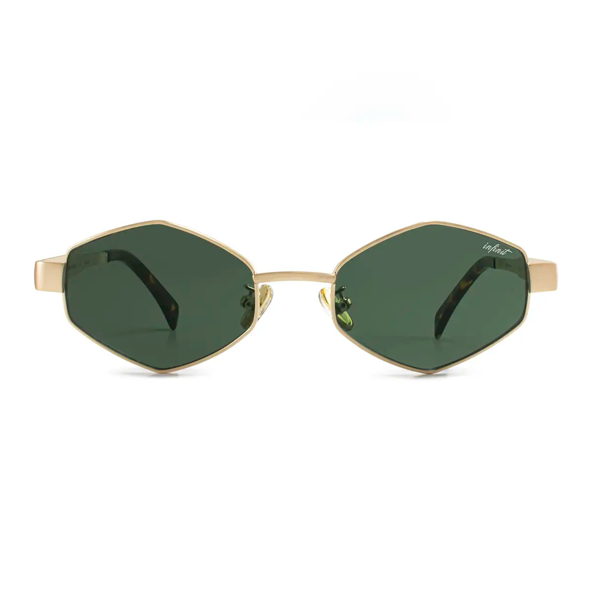 PRÉ VENDA Óculos de sol Belice - Ouro - Lente Verde
