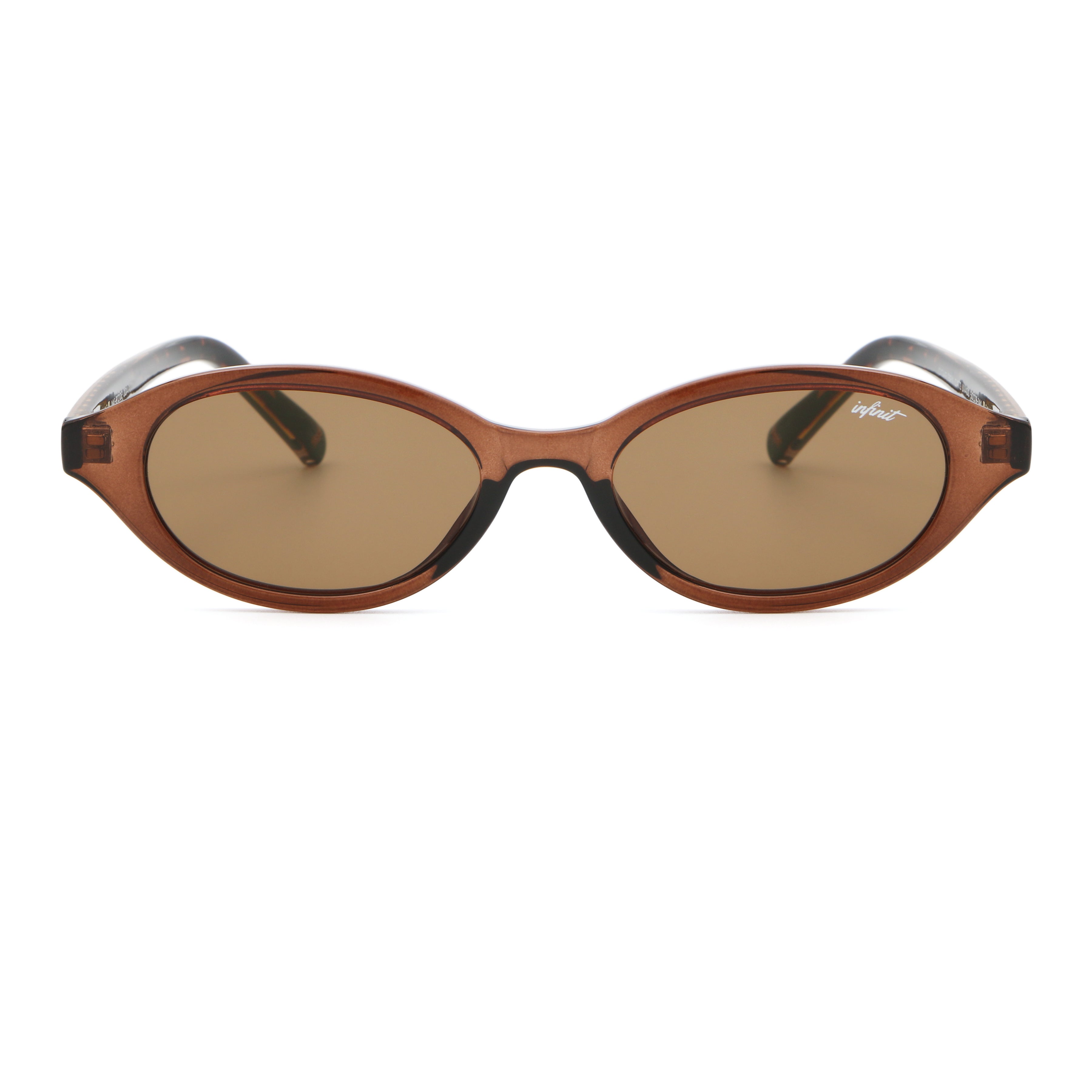 ÓCULOS DE SOL Brigitte - Borgonha - Lente Marrom