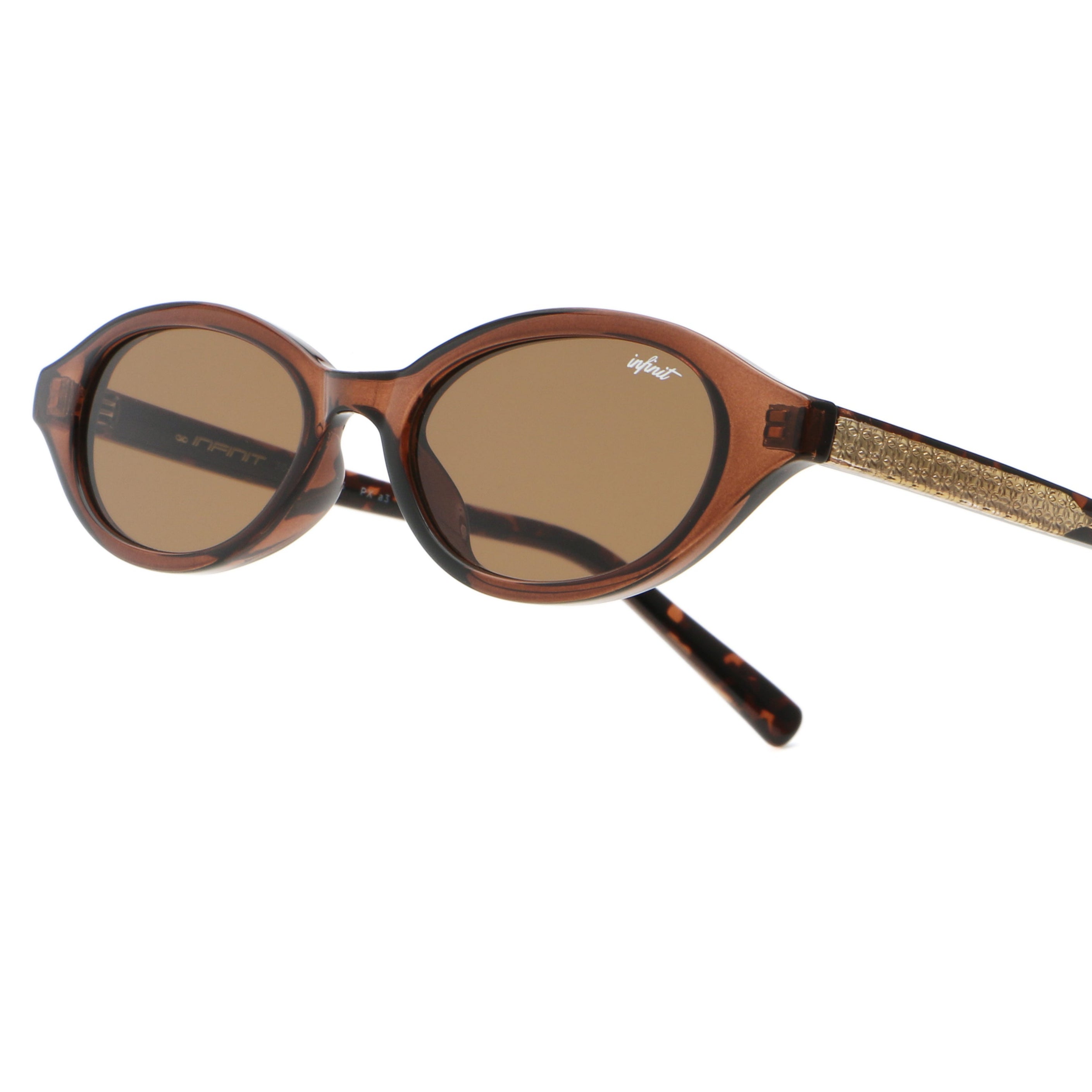 ÓCULOS DE SOL Brigitte - Borgonha - Lente Marrom