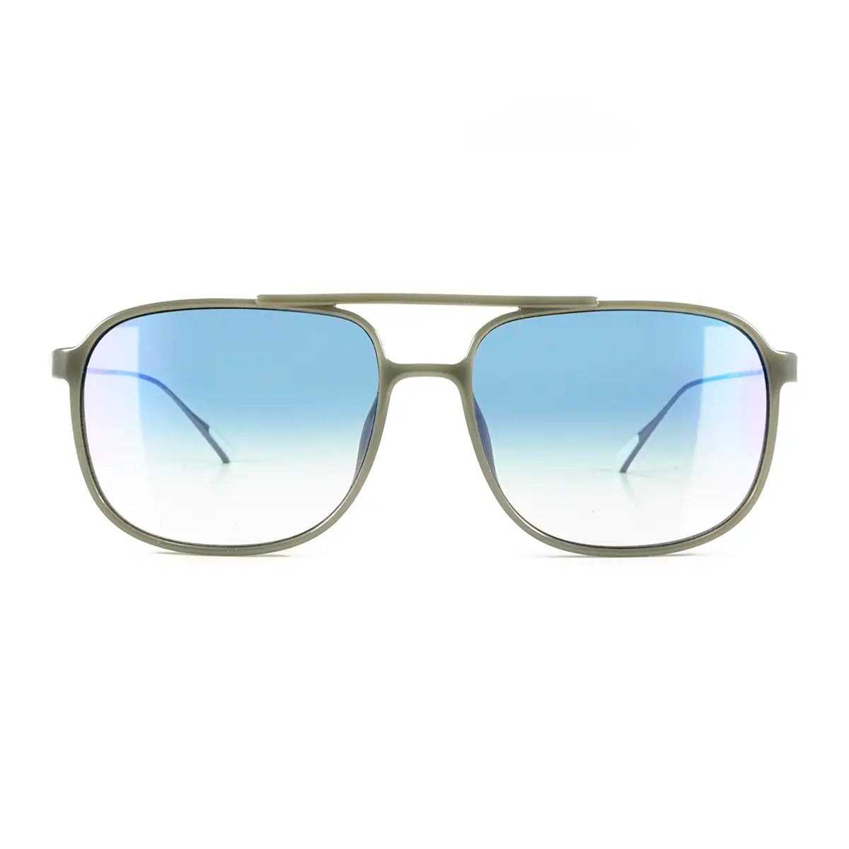 ÓCULOS DE SOL Caravan - Marrom Leitoso - Lente Azul Degradada