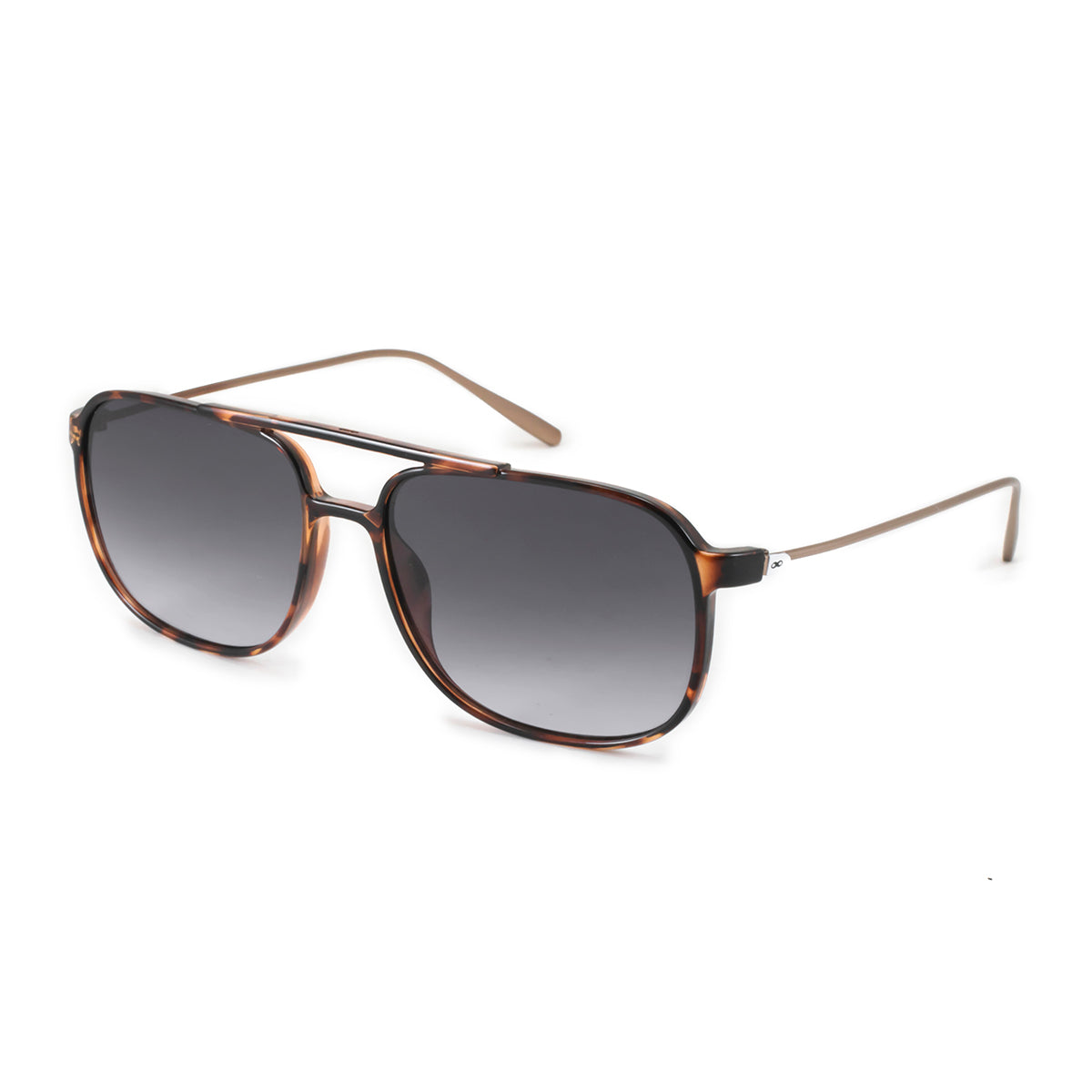 Óculos de sol Caravan - Metal Tortoise - Lente Gradiente Cinza