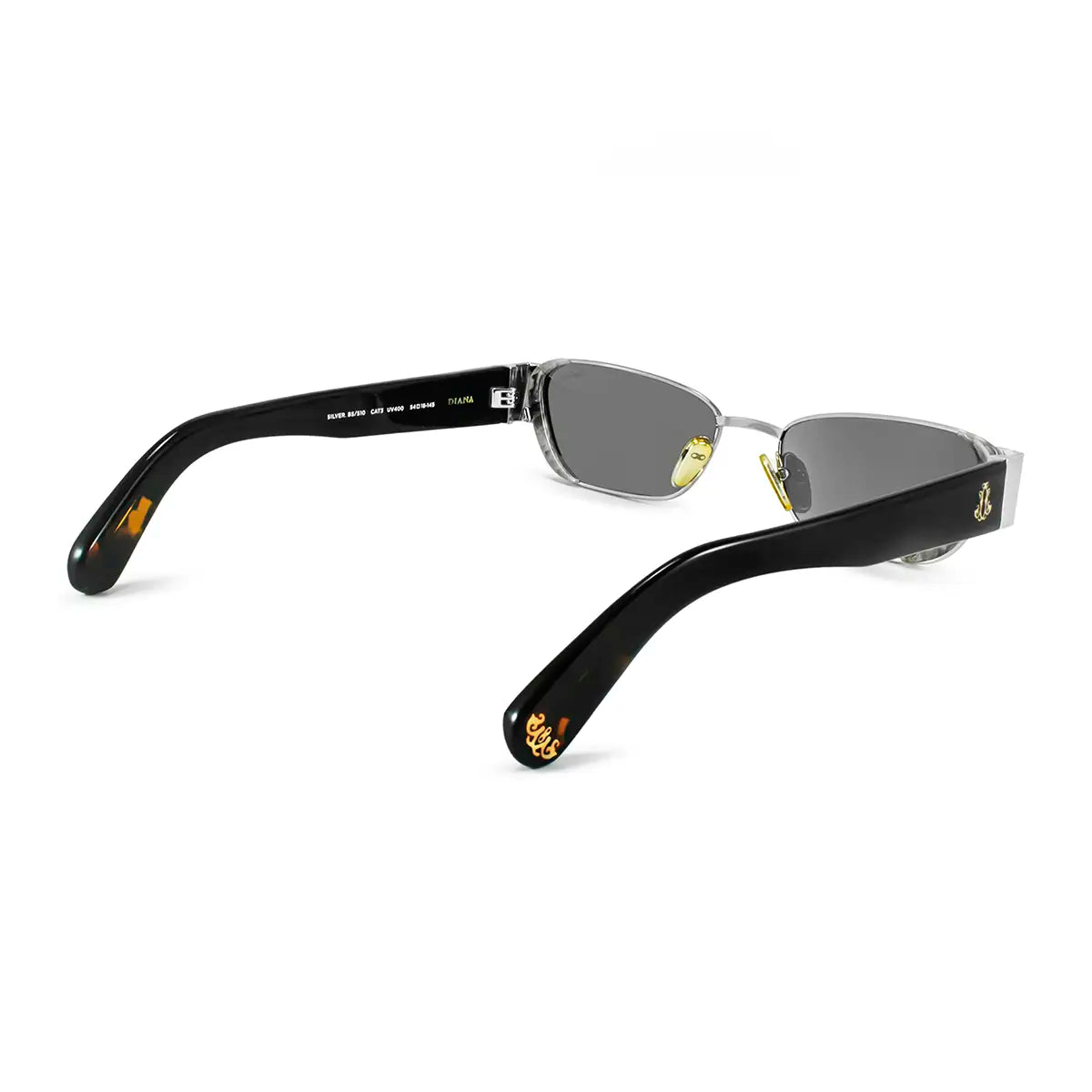 Óculos de sol Diana - Prata - Lente Cinza