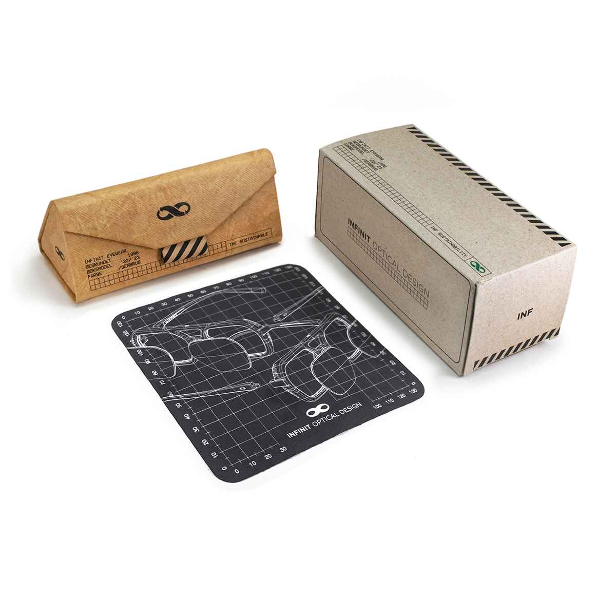 Óculos de sol Bronx Premium Series - Preto Fosco Uroboro - Lente Cinza