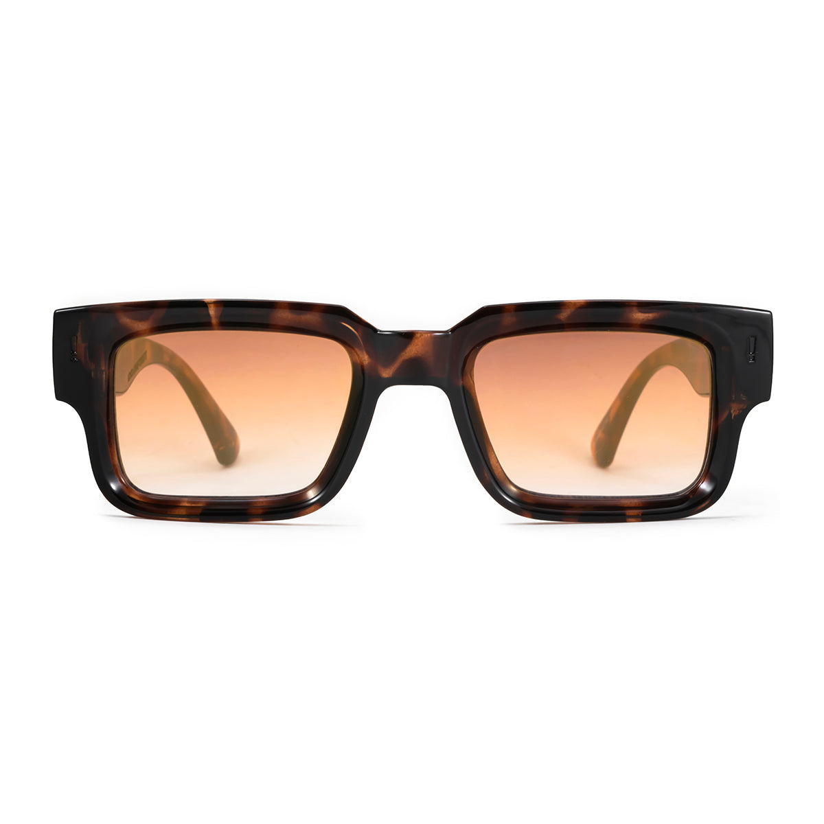 Óculos de sol Exclamation - Havana - Lente laranja ouro eco sustentável