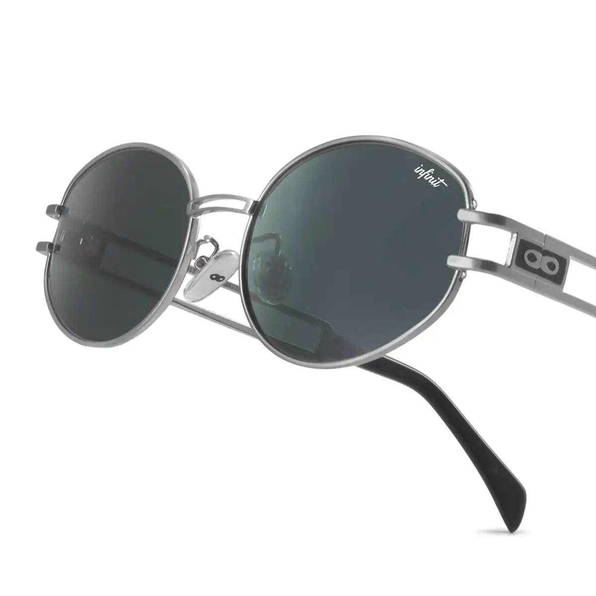 ÓCULOS DE SOL Georgia - Prata - Lente Cinza