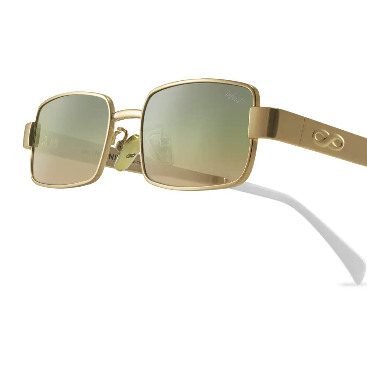 ÓCULOS DE SOL Honshu - Ouro - Lente Marrom