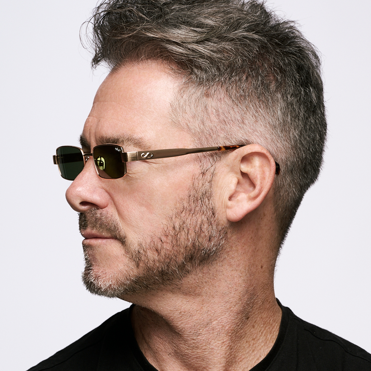 ÓCULOS DE SOL Honshu - Ouro - Lente Verde