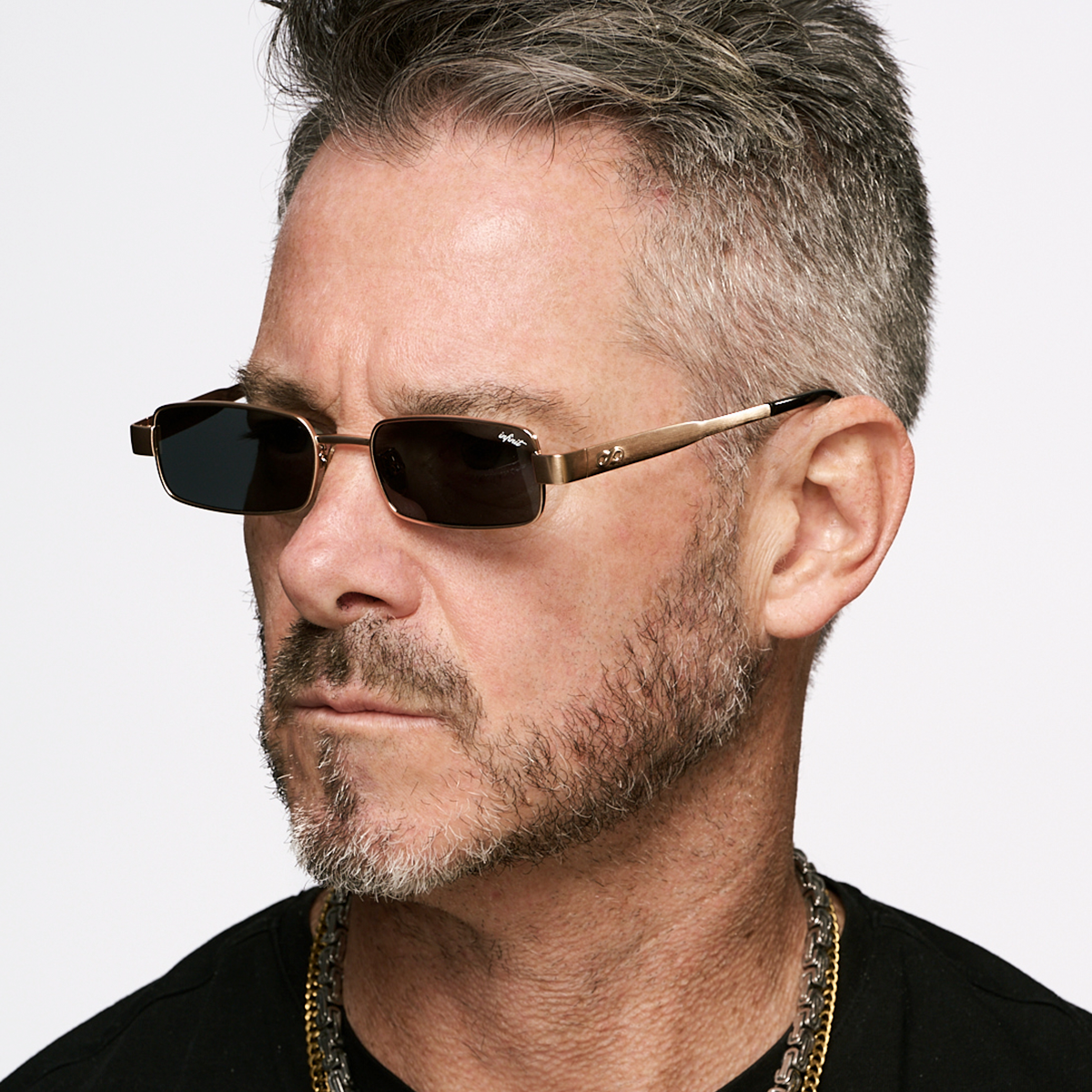 ÓCULOS DE SOL Honshu - Ouro - Lente Cinza