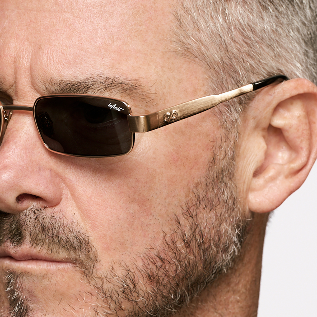 ÓCULOS DE SOL Honshu - Ouro - Lente Cinza