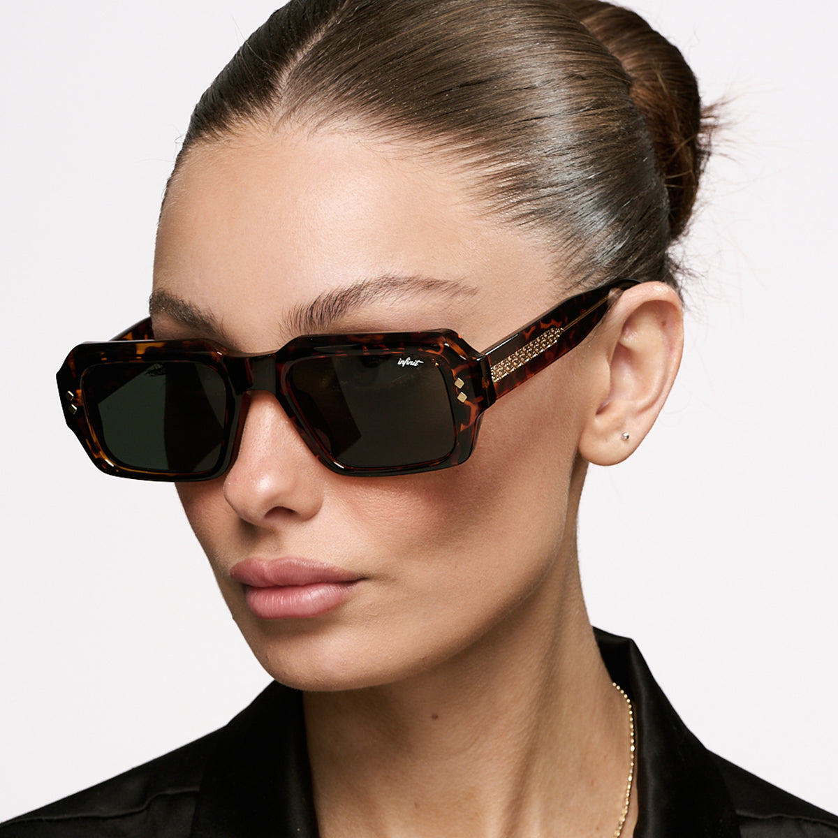 ÓCULOS DE SOL Houston - Dk Havana - Lente Verde