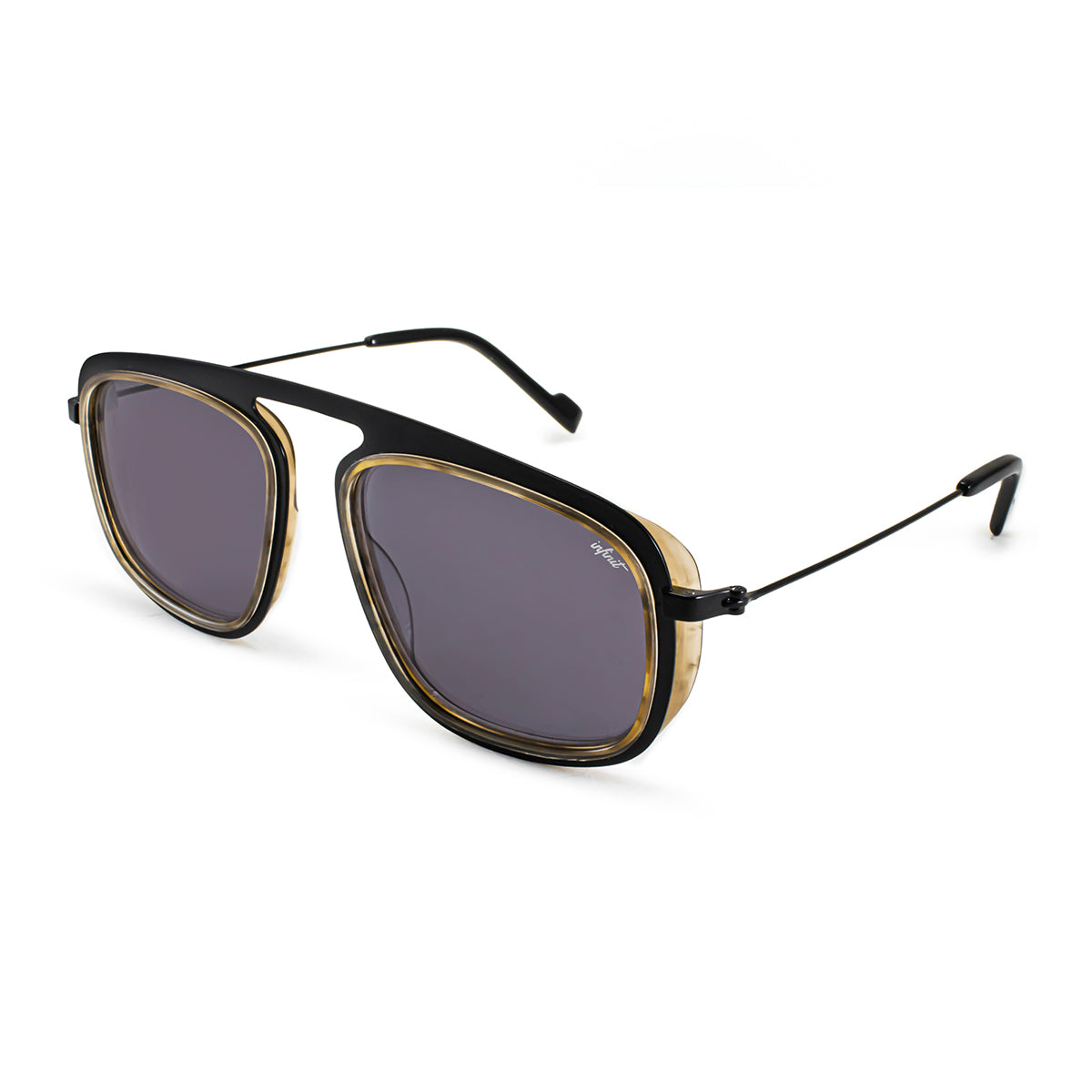 ÓCULOS DE SOL Imola - Luxury Series - Preto Fosco - Lente Cinza