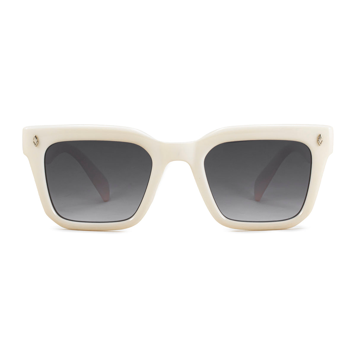 ÓCULOS DE SOL Jacobs Eco Briller - Bone - Lente degradada de fumaça