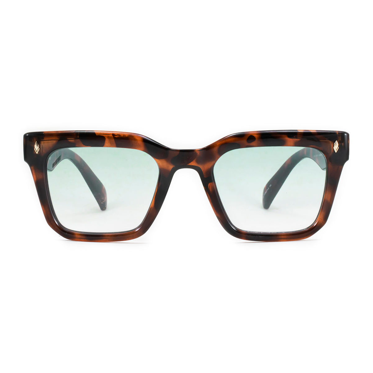 ÓCULOS DE SOL Jacobs Eco Briller - Tartaruga - Lente degradada verde
