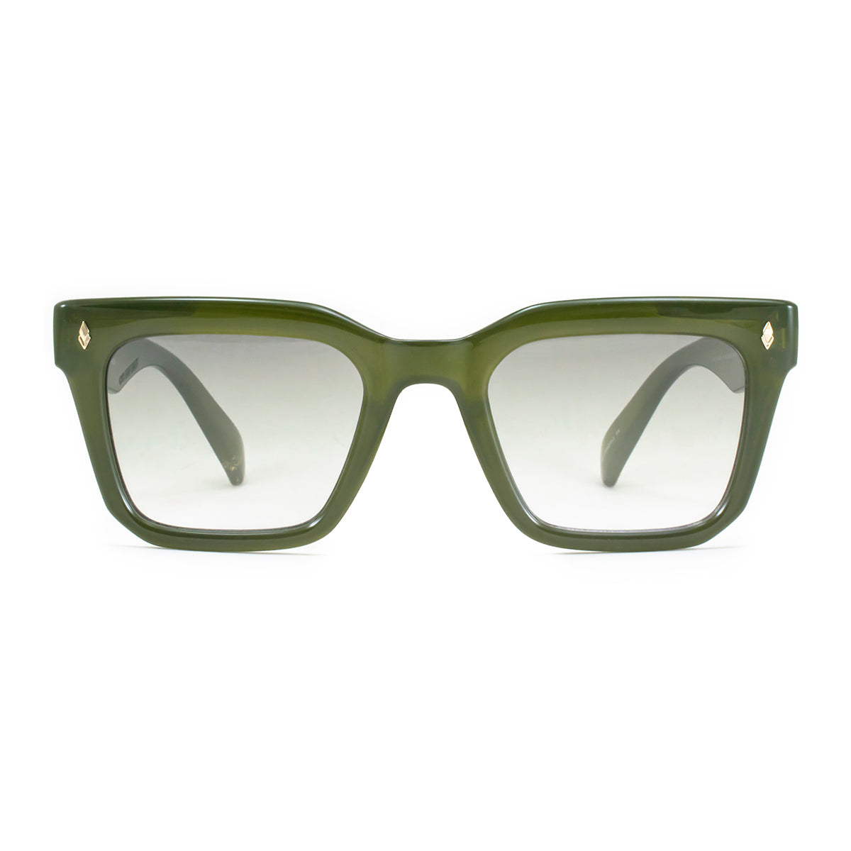 ÓCULOS DE SOL Jacobs Eco Briller - Verde Olive - Lente degradada verde
