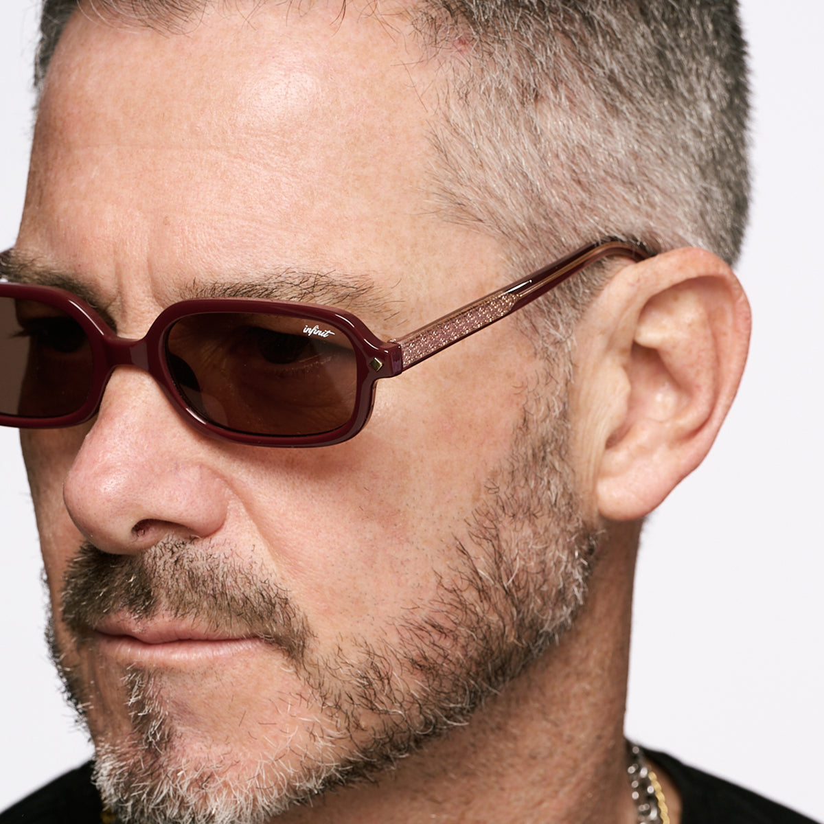 ÓCULOS DE SOL Karl - Borgonha - Lente Marrom