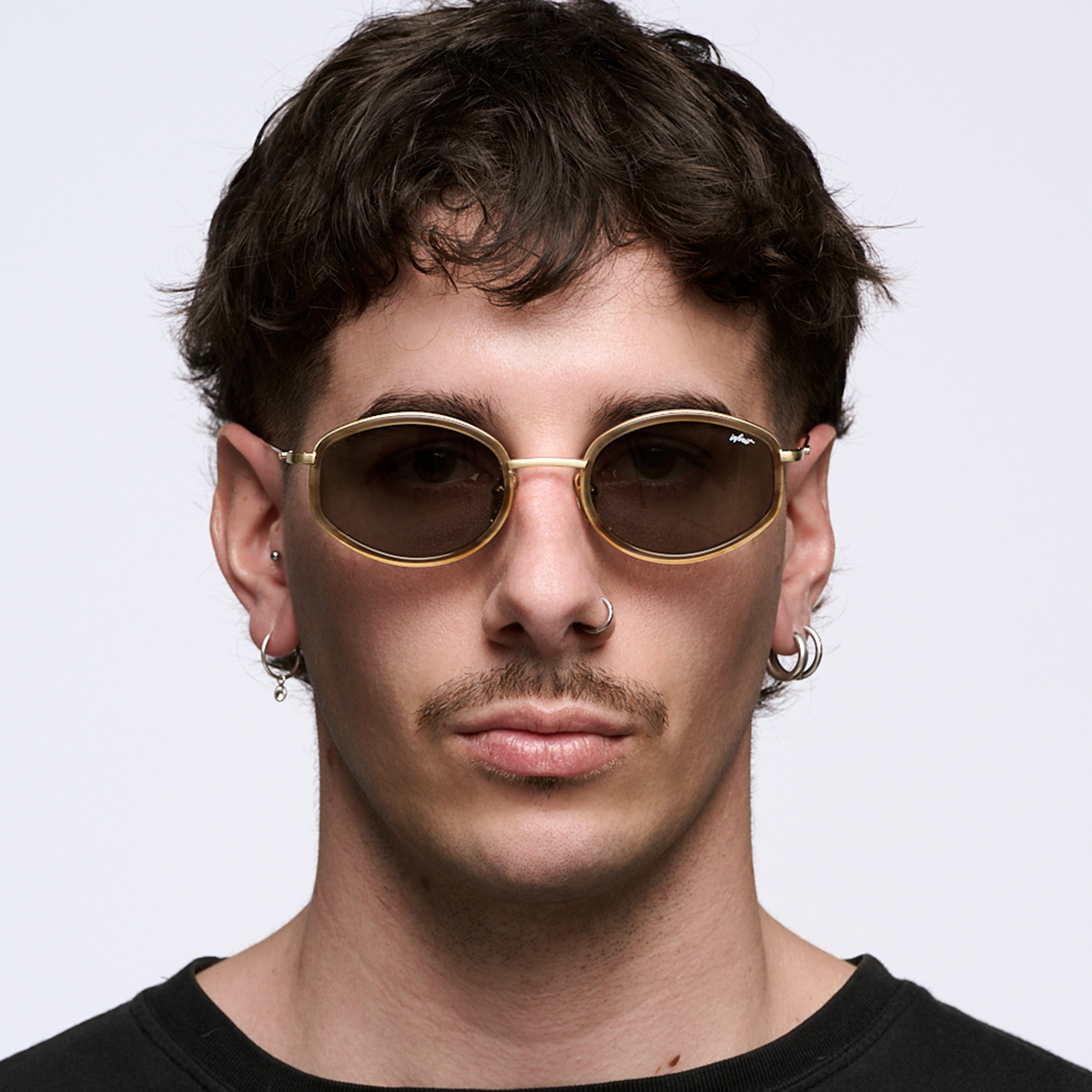 Óculos de sol Kate - Havana - Lente Verde