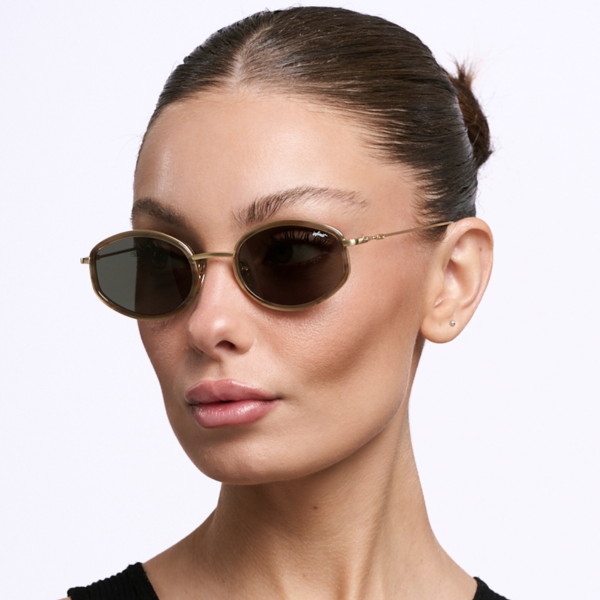 Óculos de sol Kate - Havana - Lente Verde