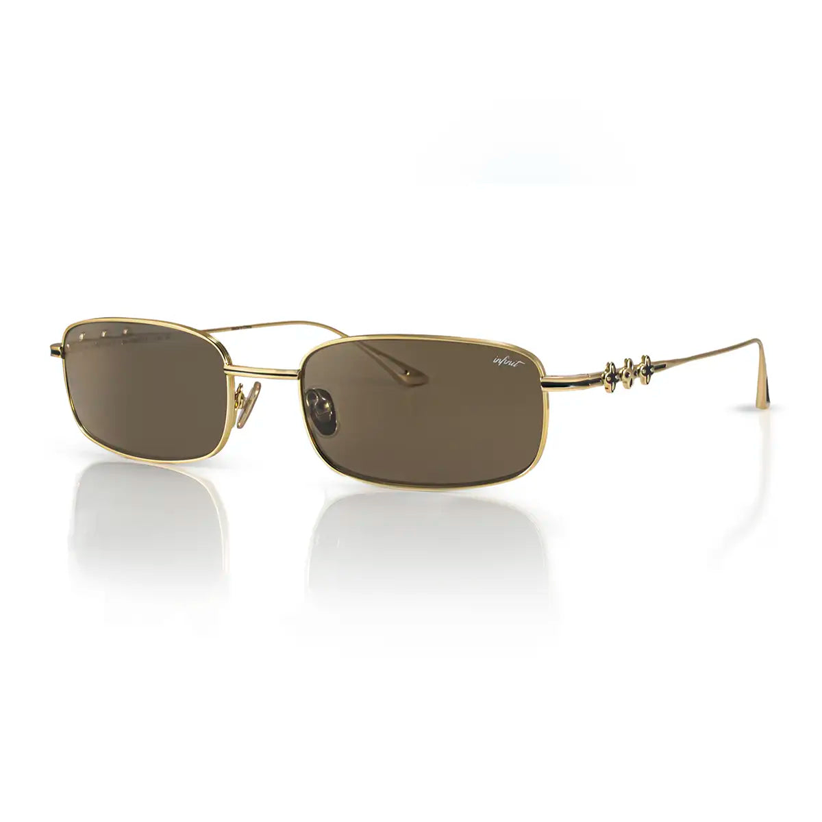 ÓCULOS DE SOL Mojave - Ouro - Lente Marrom