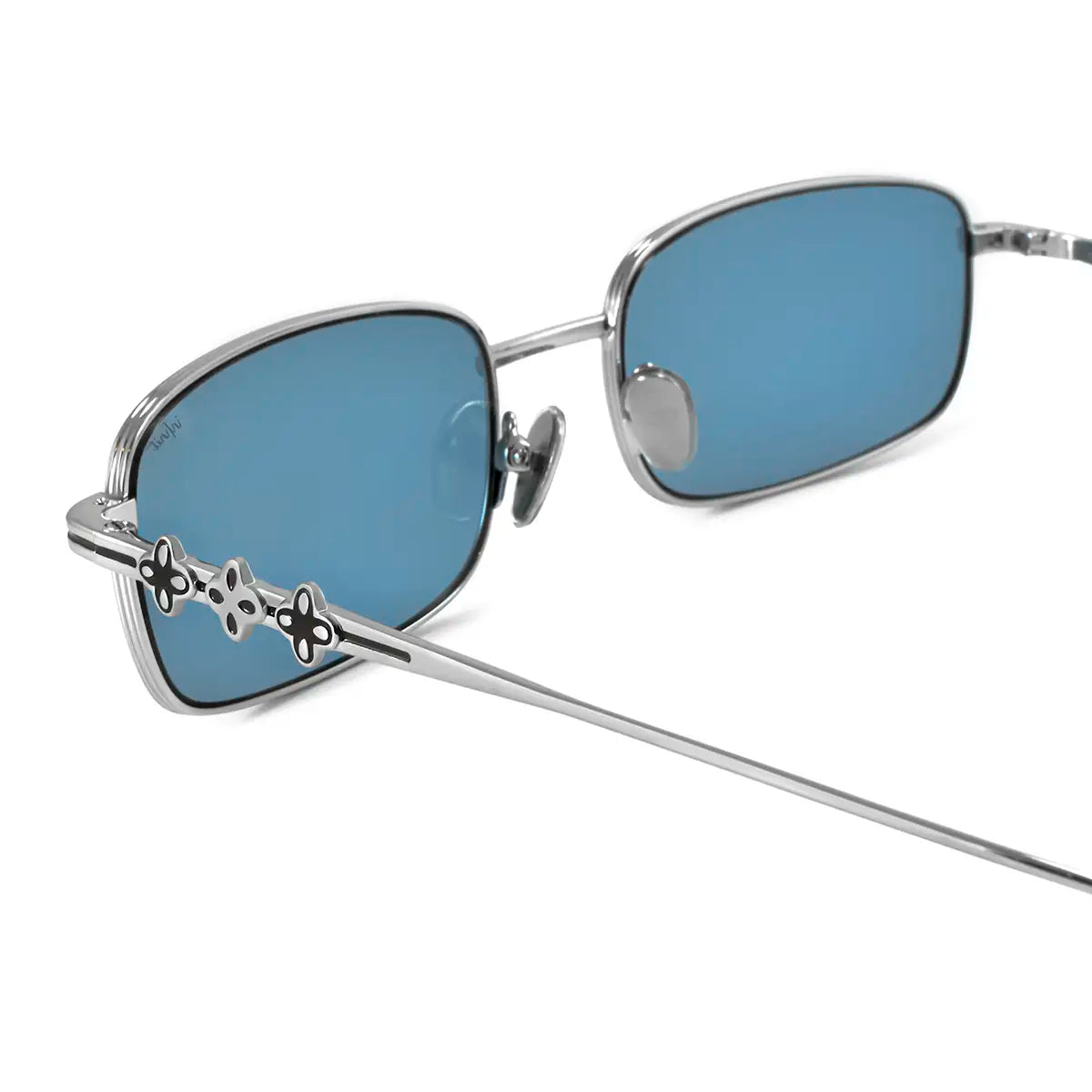ÓCULOS DE SOL Mojave - Prata - Lente Azul