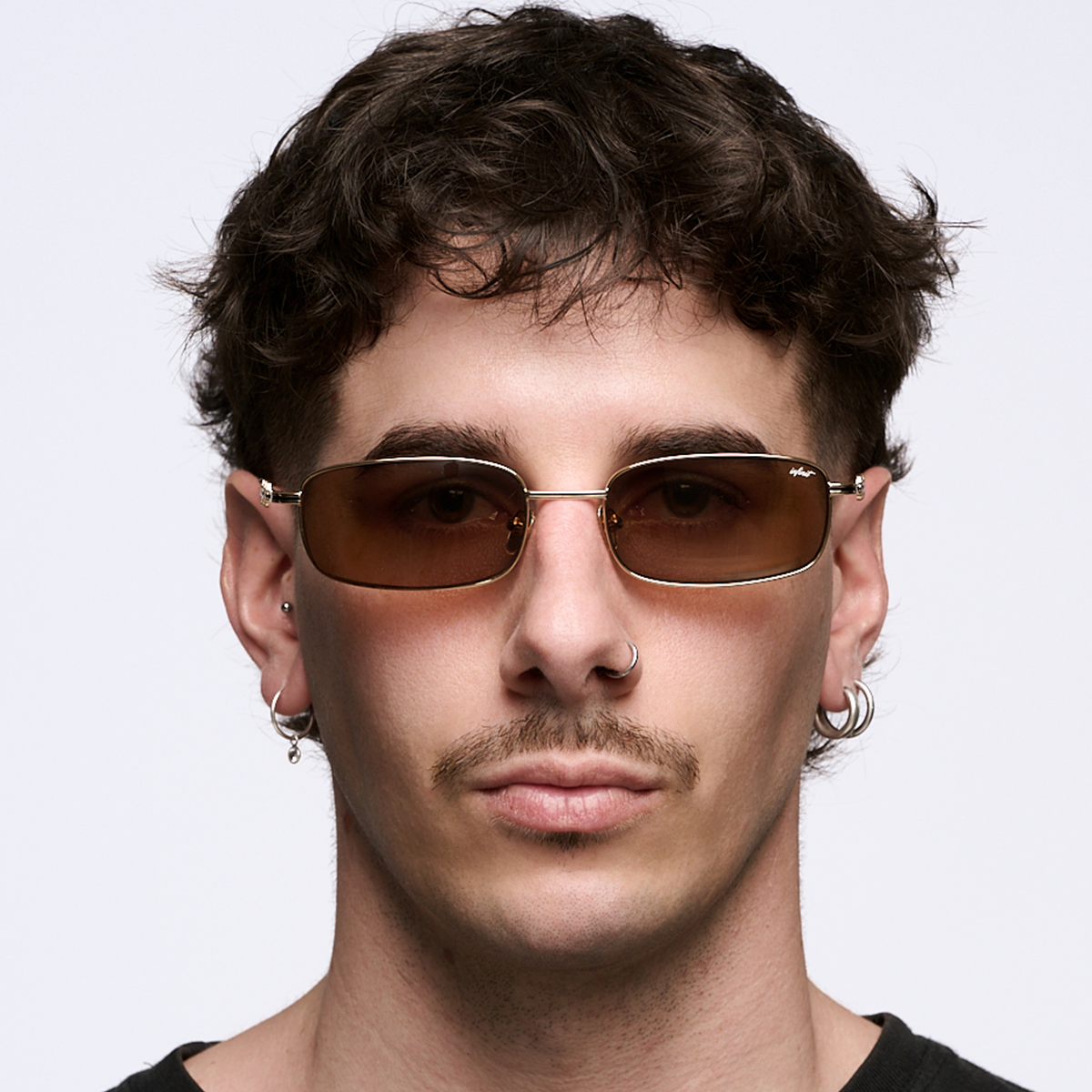 ÓCULOS DE SOL Mojave - Ouro - Lente Marrom