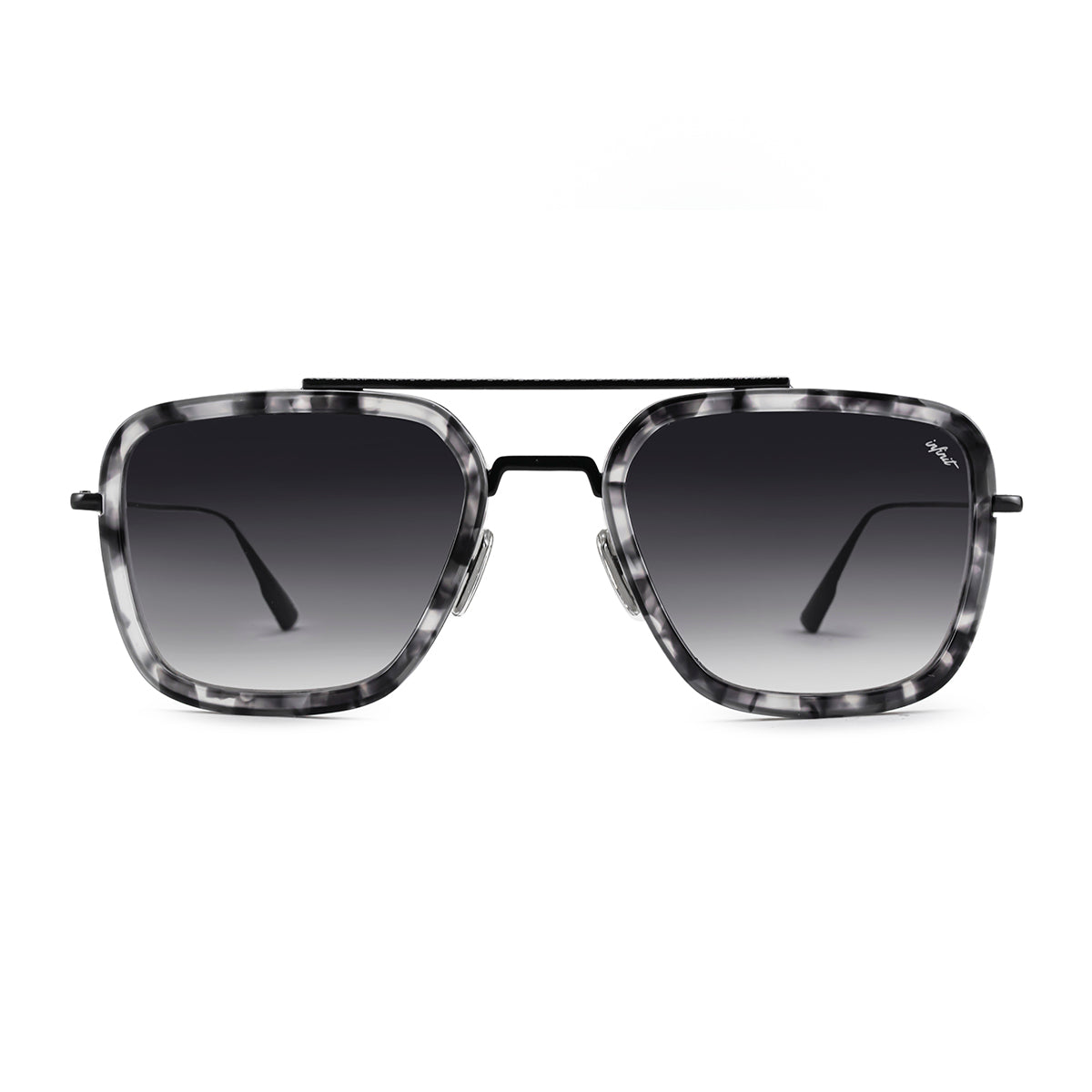 ÓCULOS DE SOL Montecarlo - Luxury Series - Cinza Demi - Lente degradada cinza