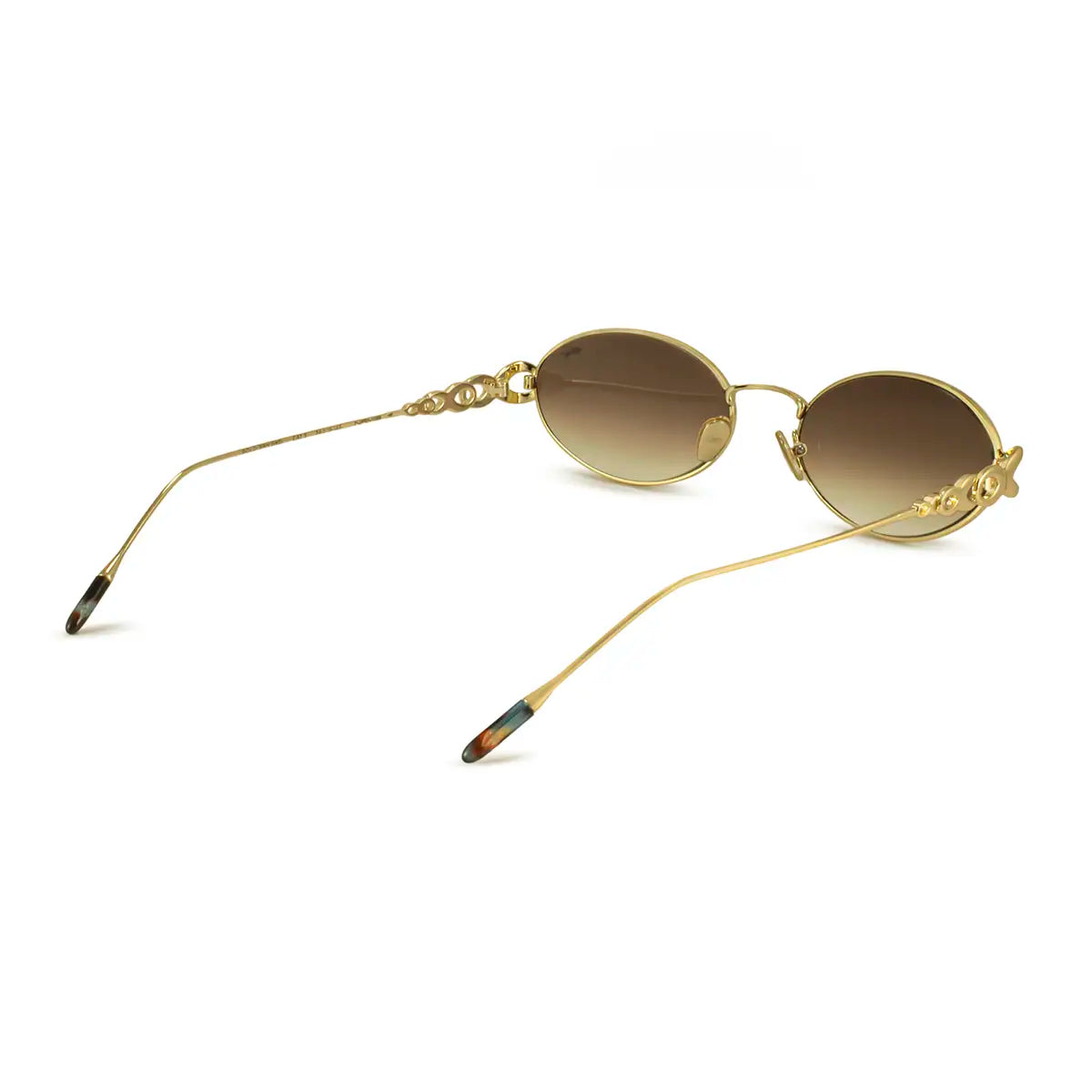 ÓCULOS DE SOL Namib - Ouro - Lente Marrom Degradada