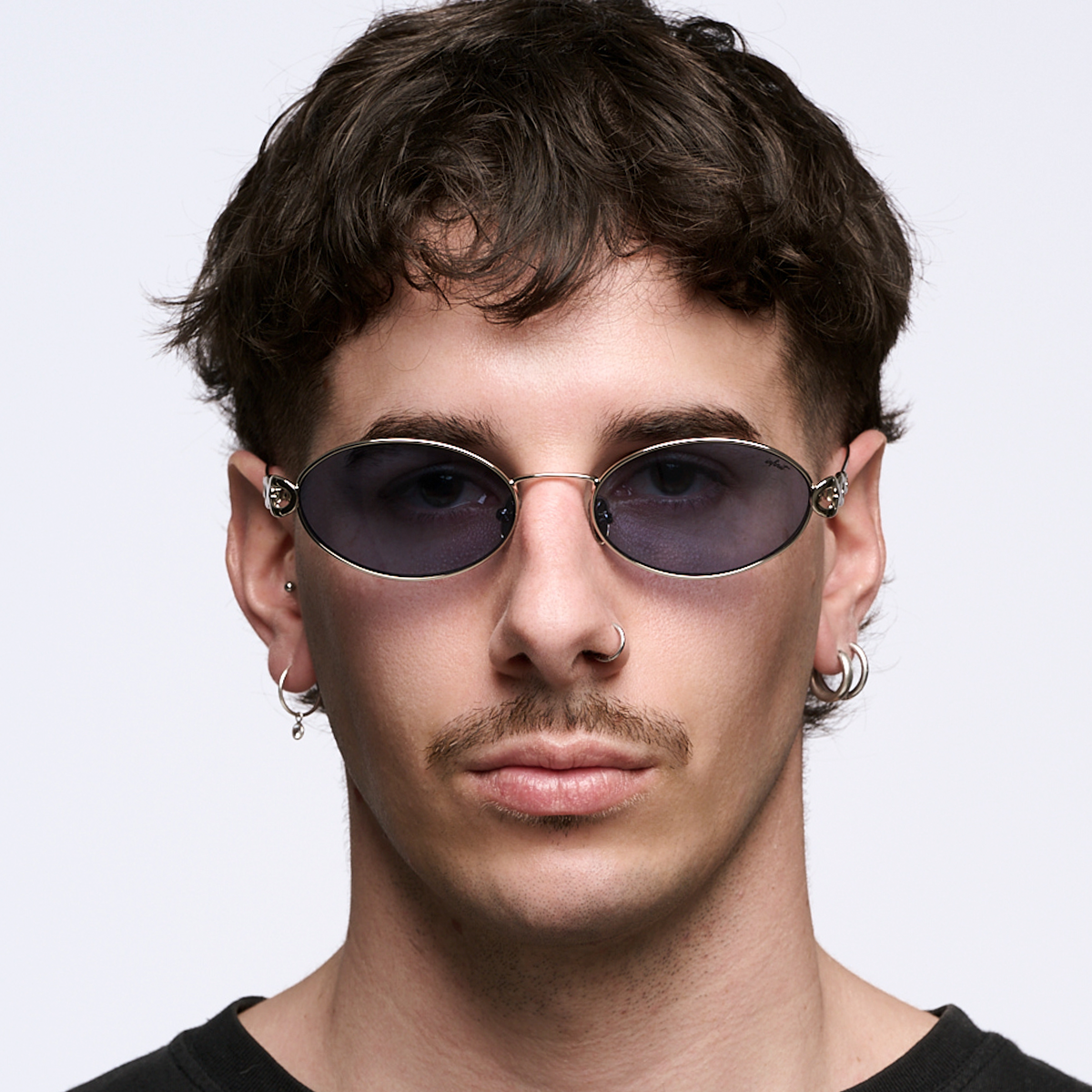 ÓCULOS DE SOL Namib - Prata - Lente Azul