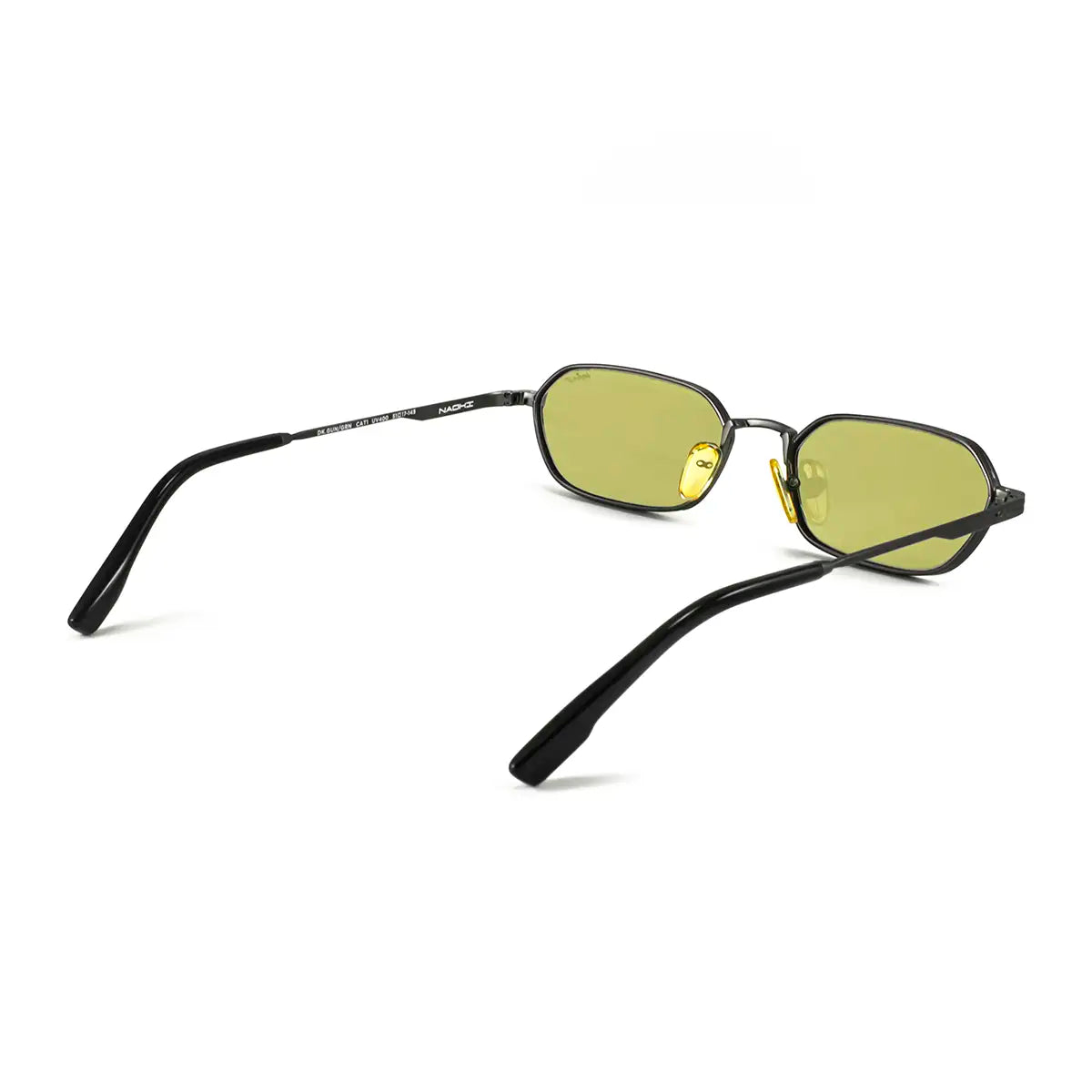 Óculos de sol Naoki - Cinza - Lente Verde