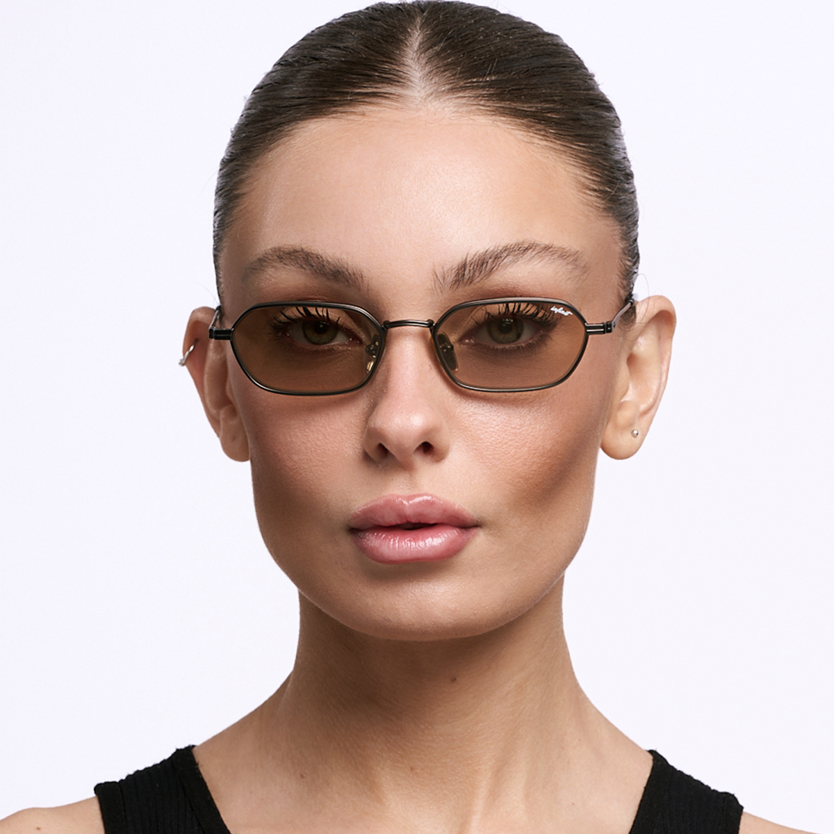 Óculos de sol Naoki - Cinza - Lente Verde