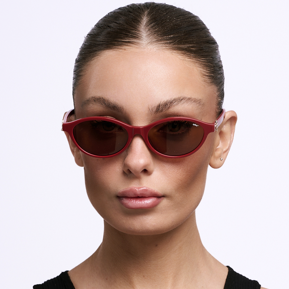 ÓCULOS DE SOL Naomi - Borgonha - Lente Marrom