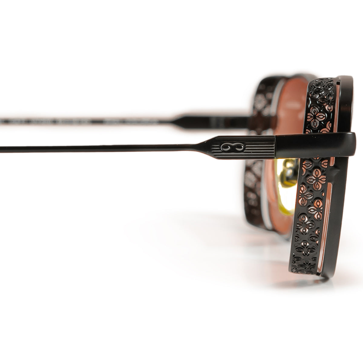 Óculos de sol Palmyra - Preto - Lente Coral