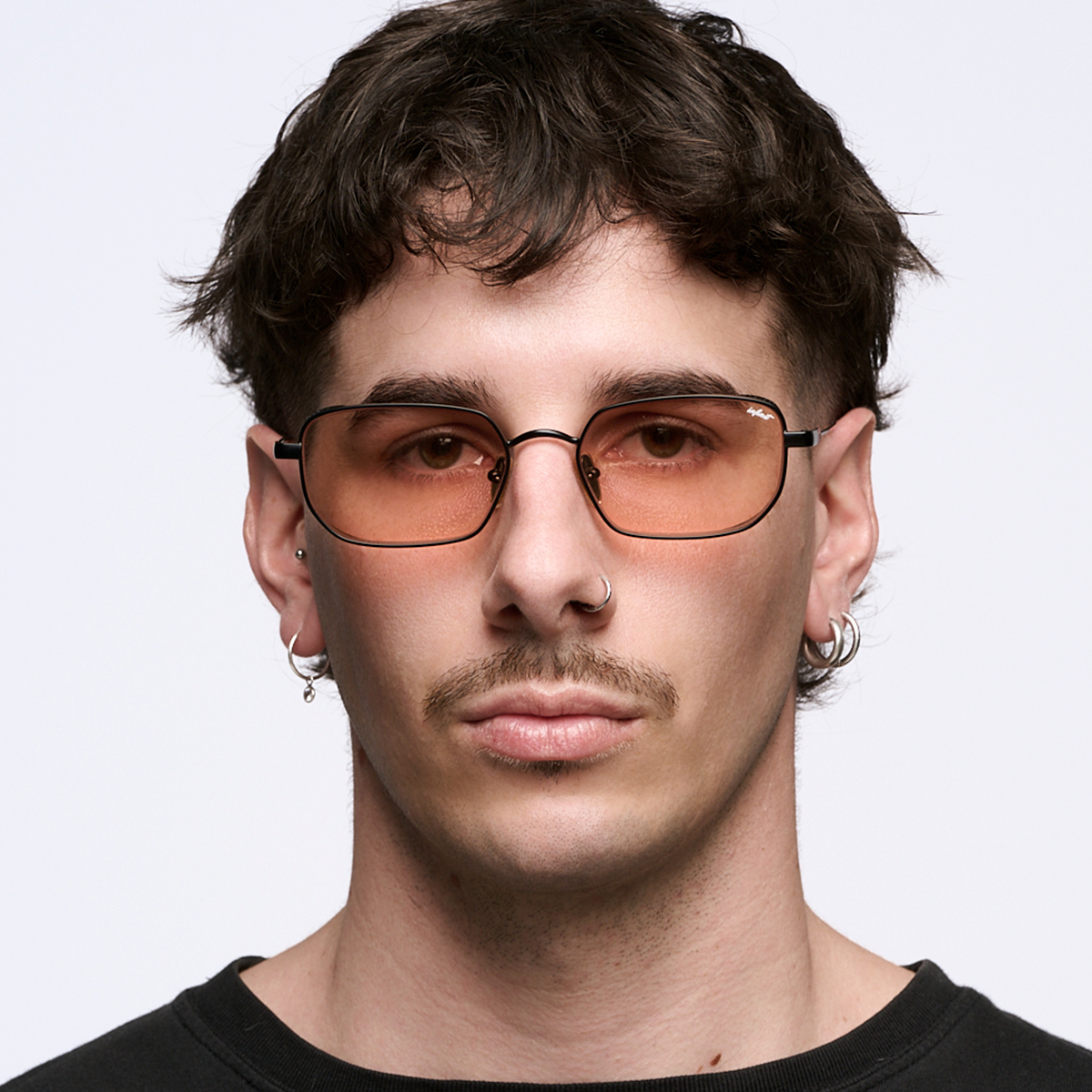 Óculos de sol Palmyra - Preto - Lente Coral