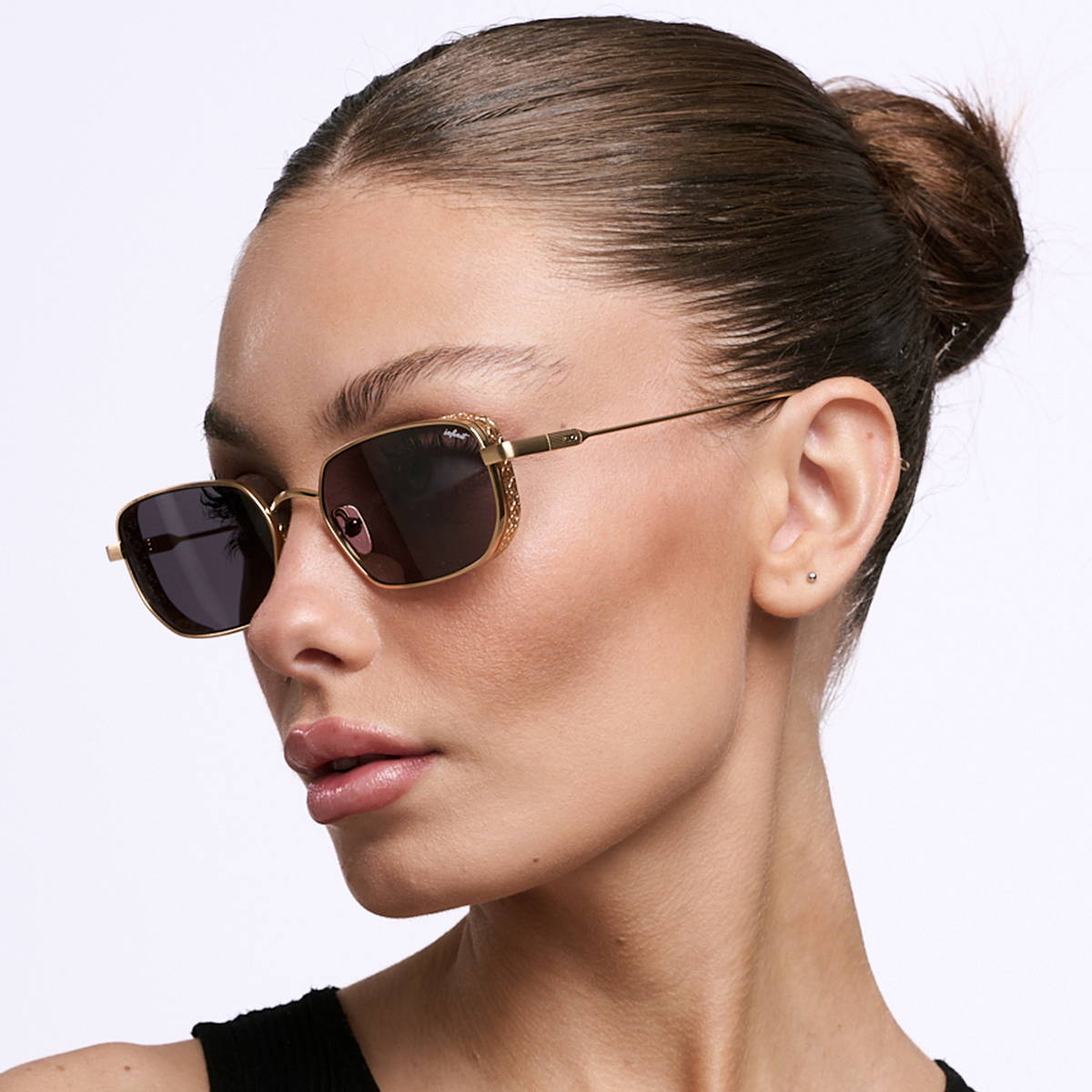 Óculos de sol Palmyra - Ouro - Lente Cinza