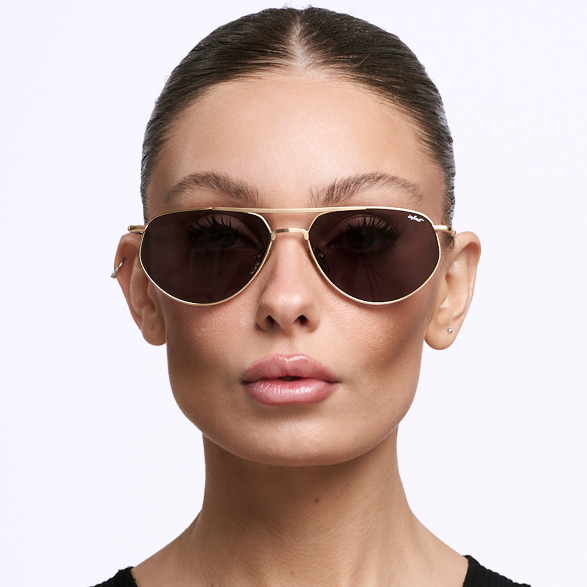 Óculos de sol Petra - Ouro - Lente Cinza