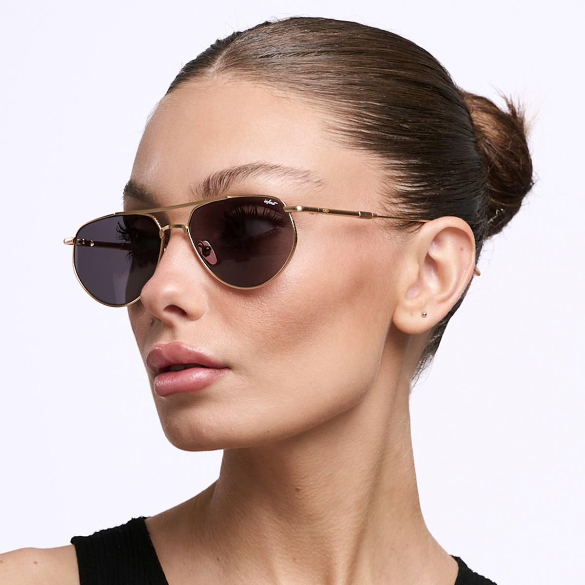 Óculos de sol Petra - Ouro - Lente Cinza