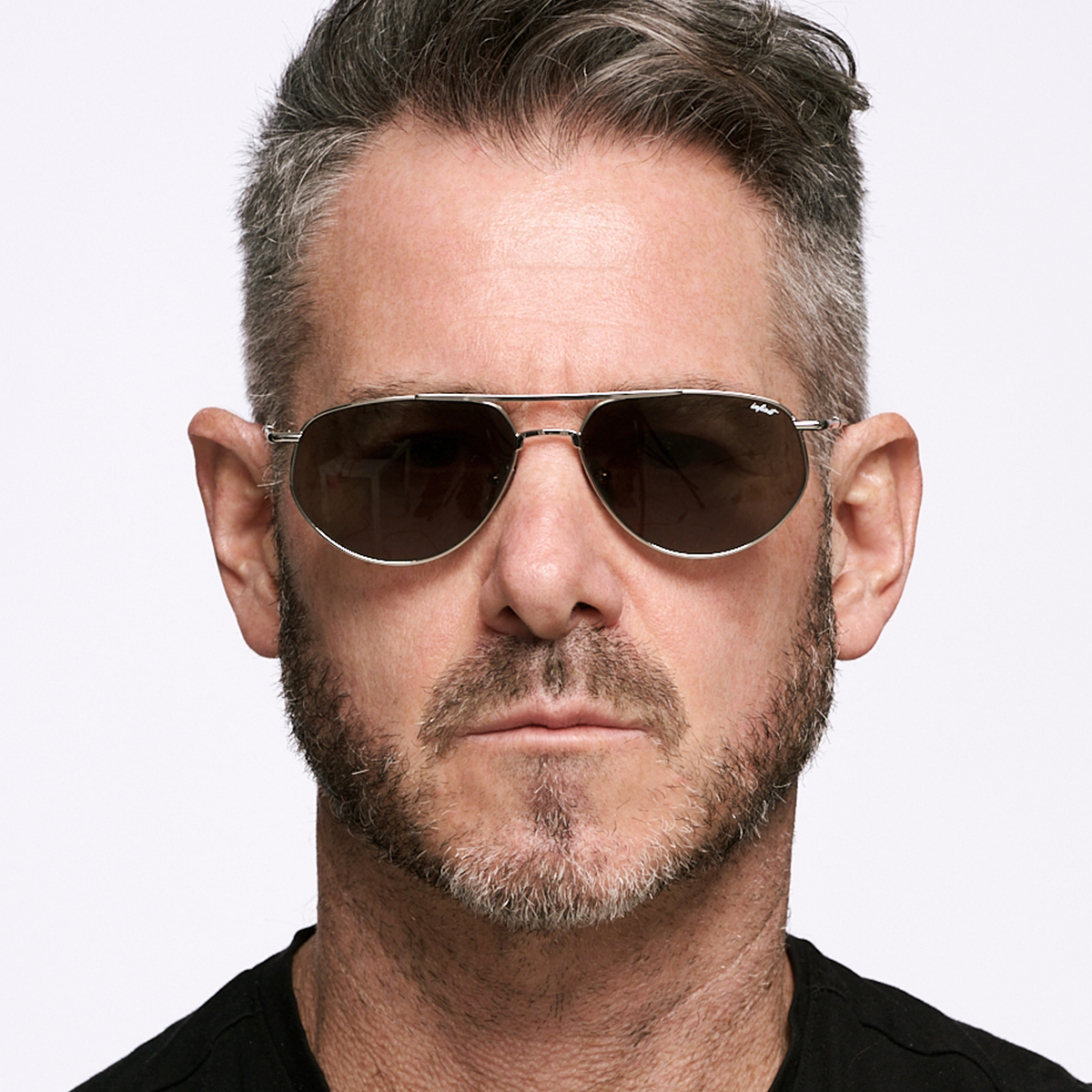 Óculos de sol Petra - Prata - Lente Verde