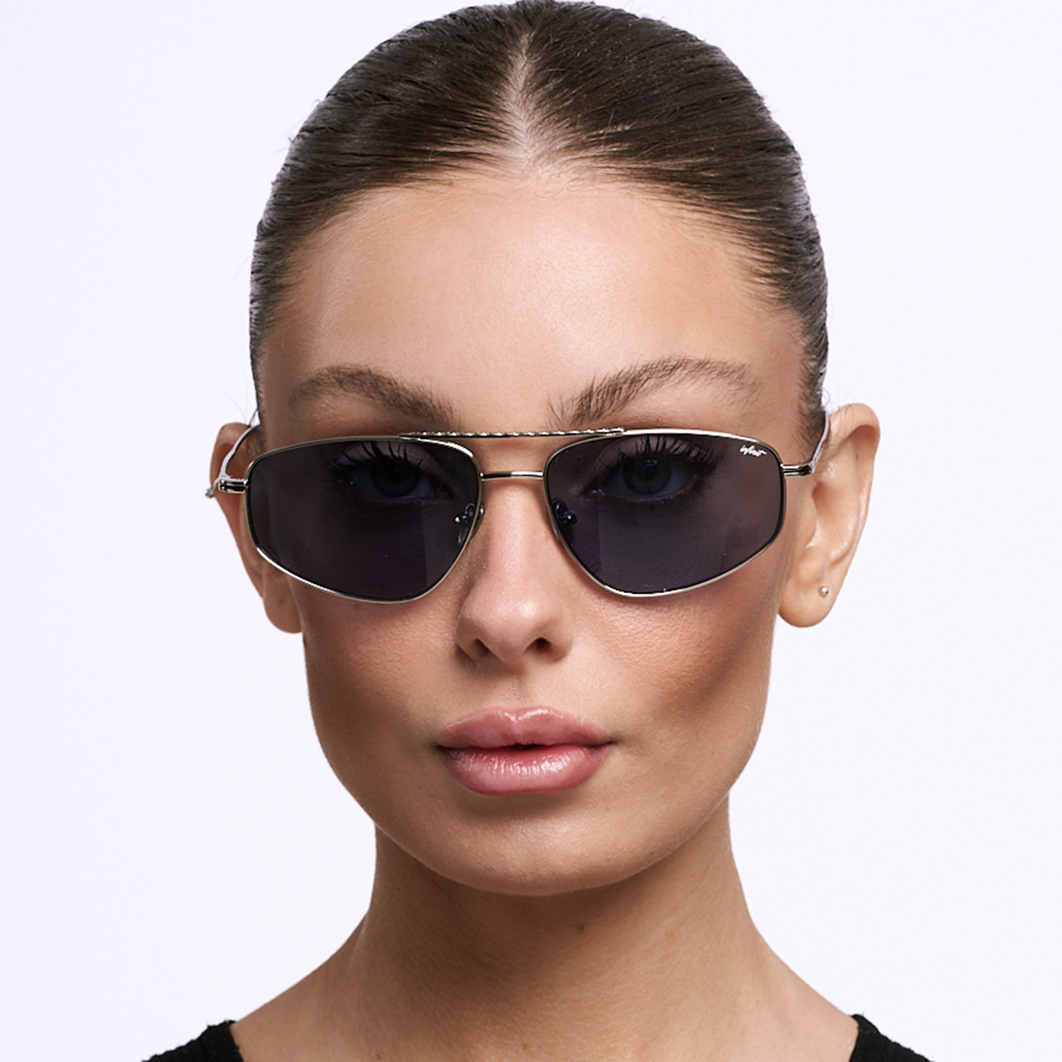 ÓCULOS DE SOL Pierre - Prata - Lente Azul