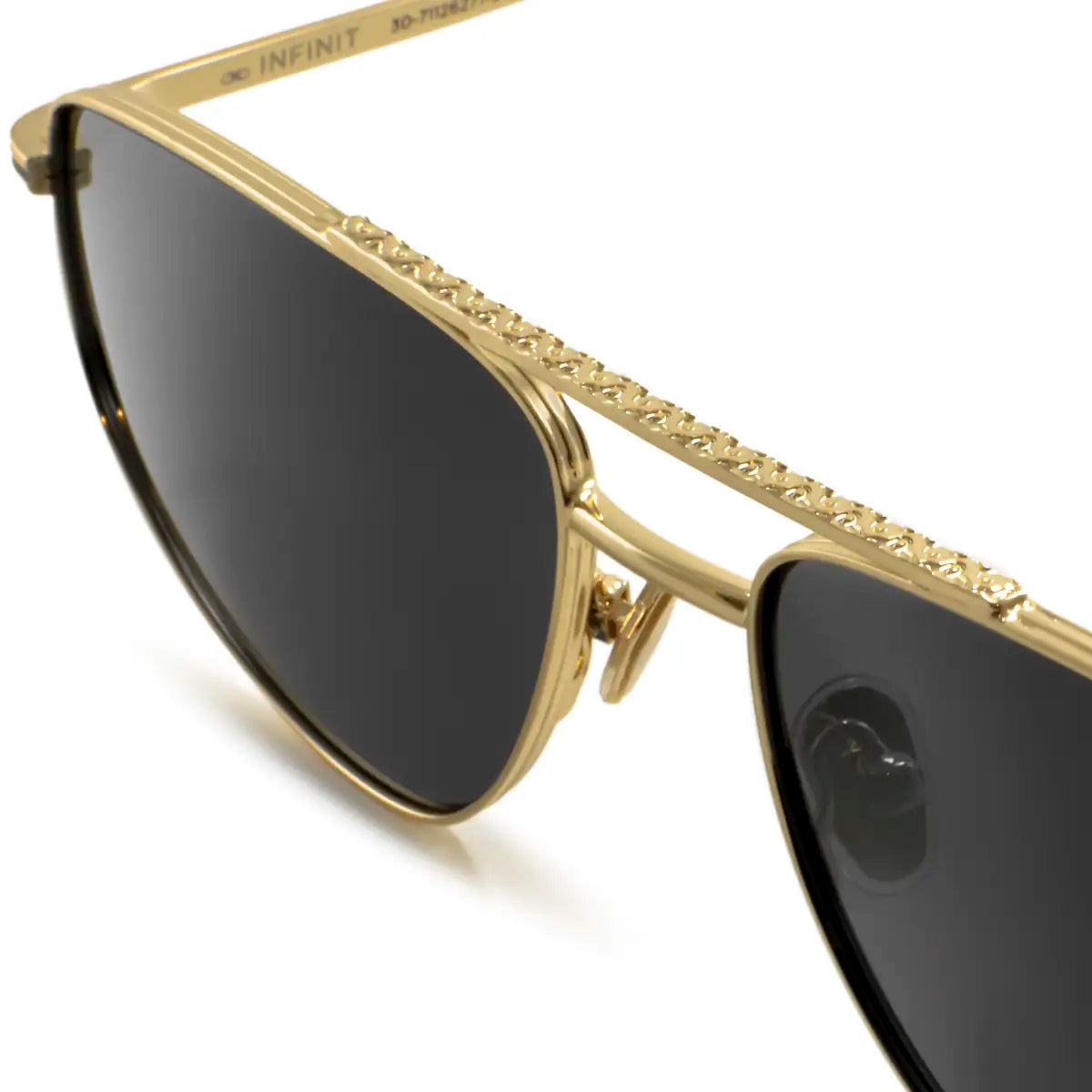 ÓCULOS DE SOL Pierre - Ouro - Lente Cinza