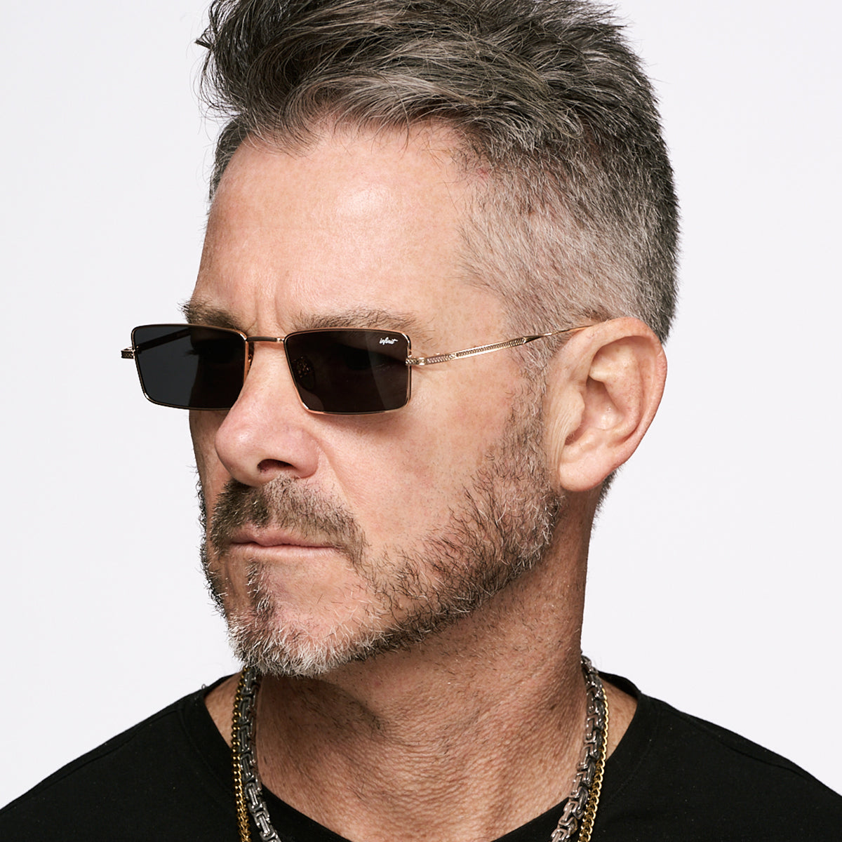 ÓCULOS DE SOL Positano - Ouro - Lente Cinza