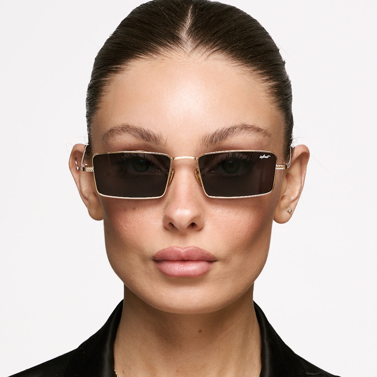 ÓCULOS DE SOL Positano - Ouro - Lente Cinza