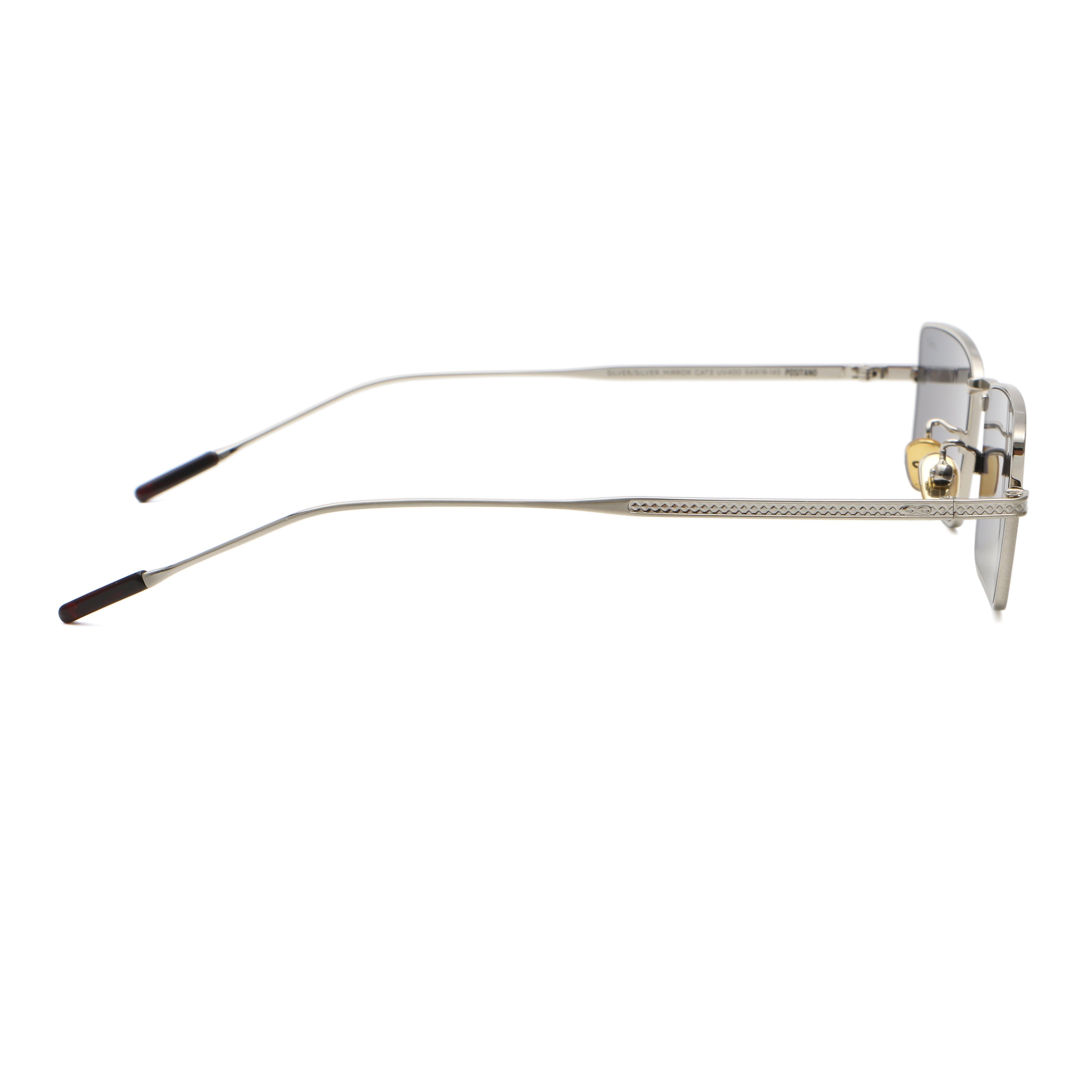 ÓCULOS DE SOL Positano - Prata - Lente Espelhado