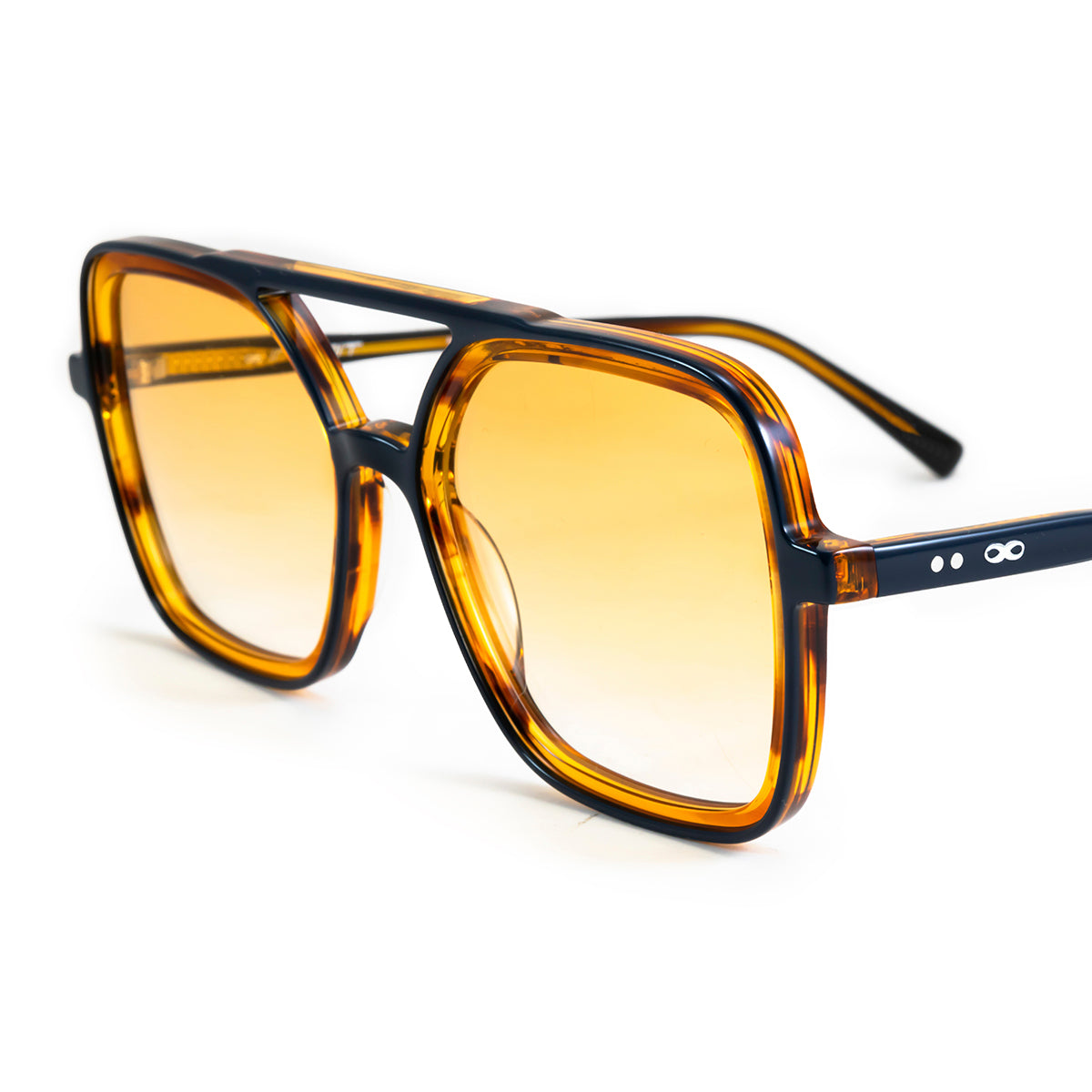 ÓCULOS DE SOL Seul - Premium Series - Âmbar - Lente degradada Laranja